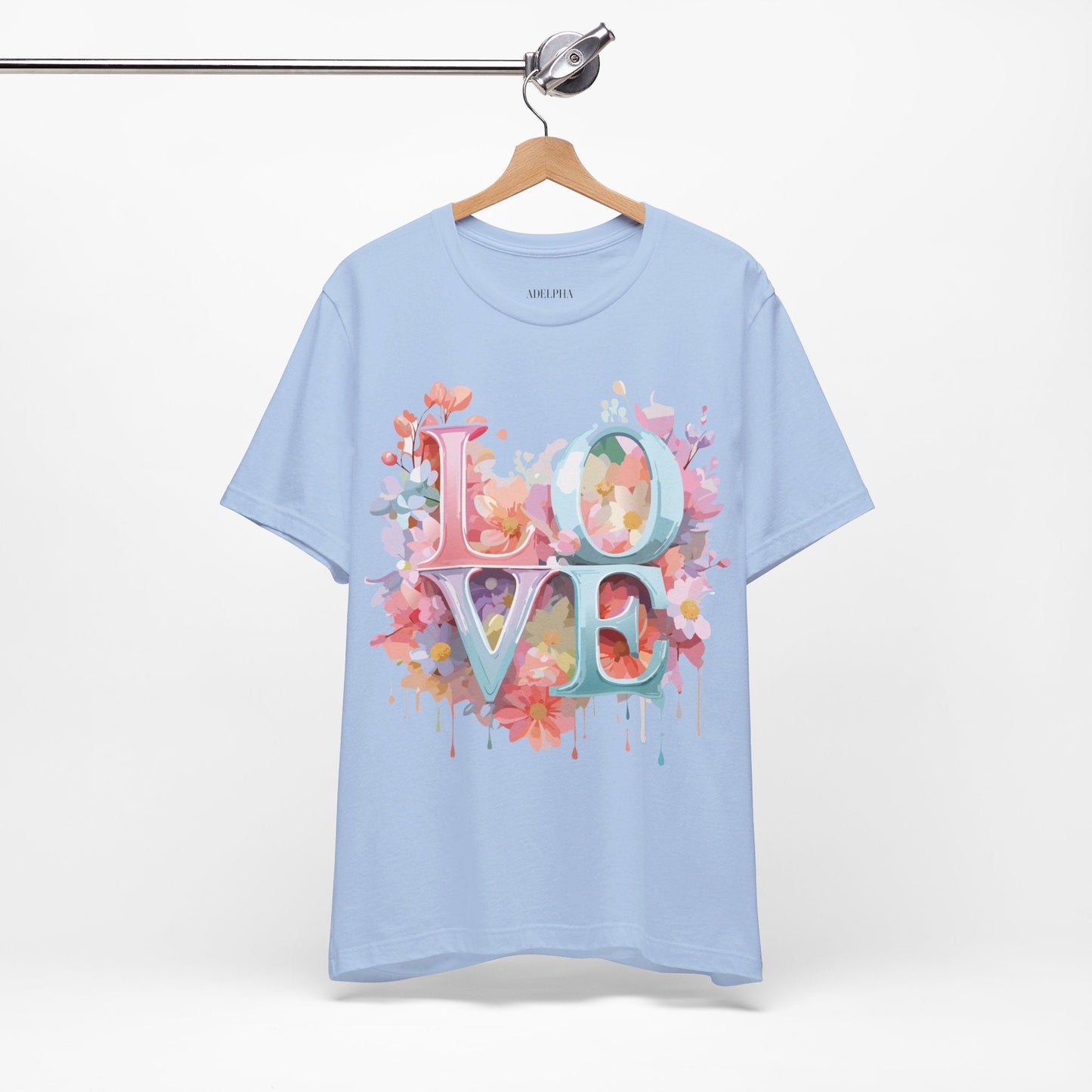 Valentine Graphic Tee Unisex Jersey Short Sleeve Art Design By Adelpha Premium Vintage