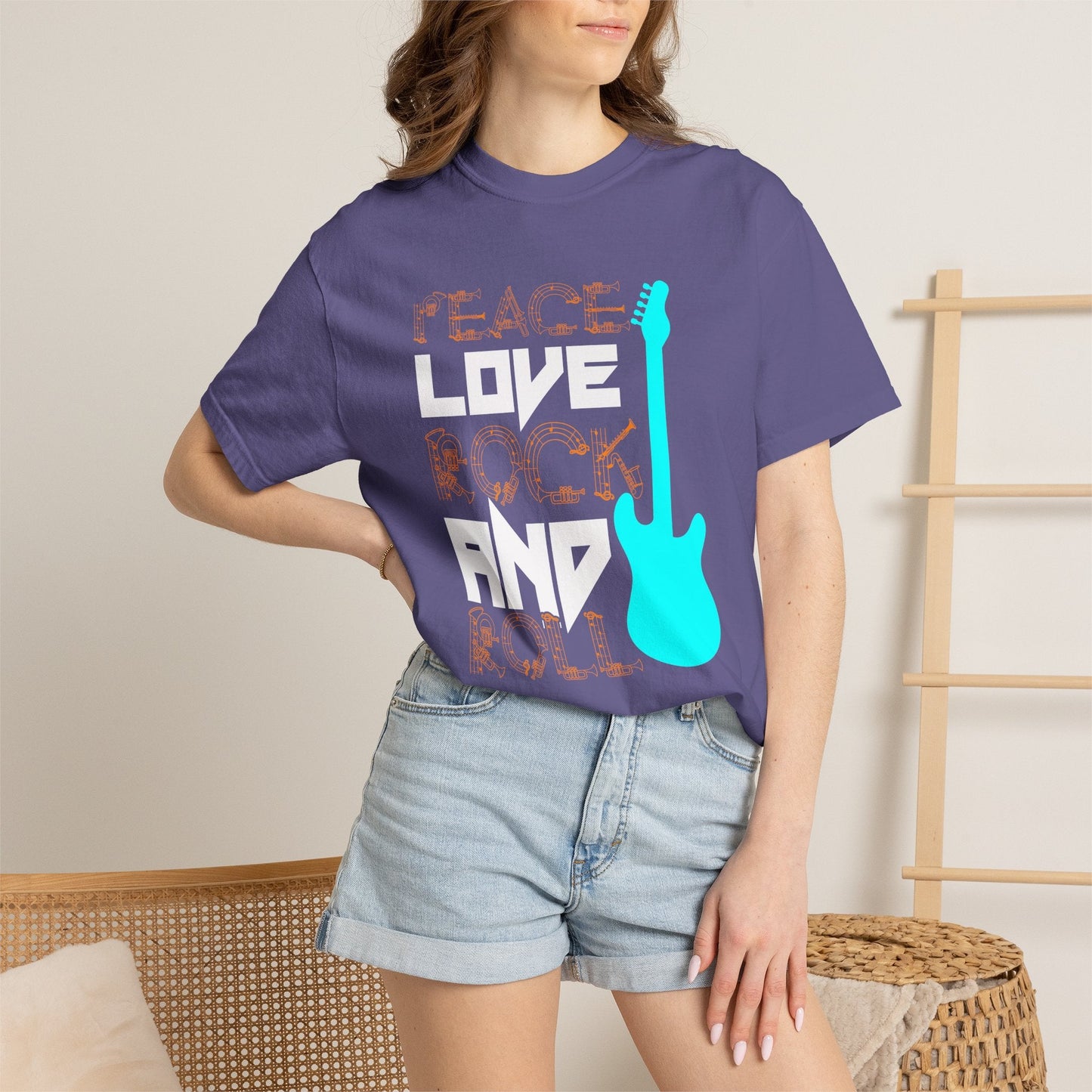 Music Graphic Design Unisex Cotton T-shirt 078