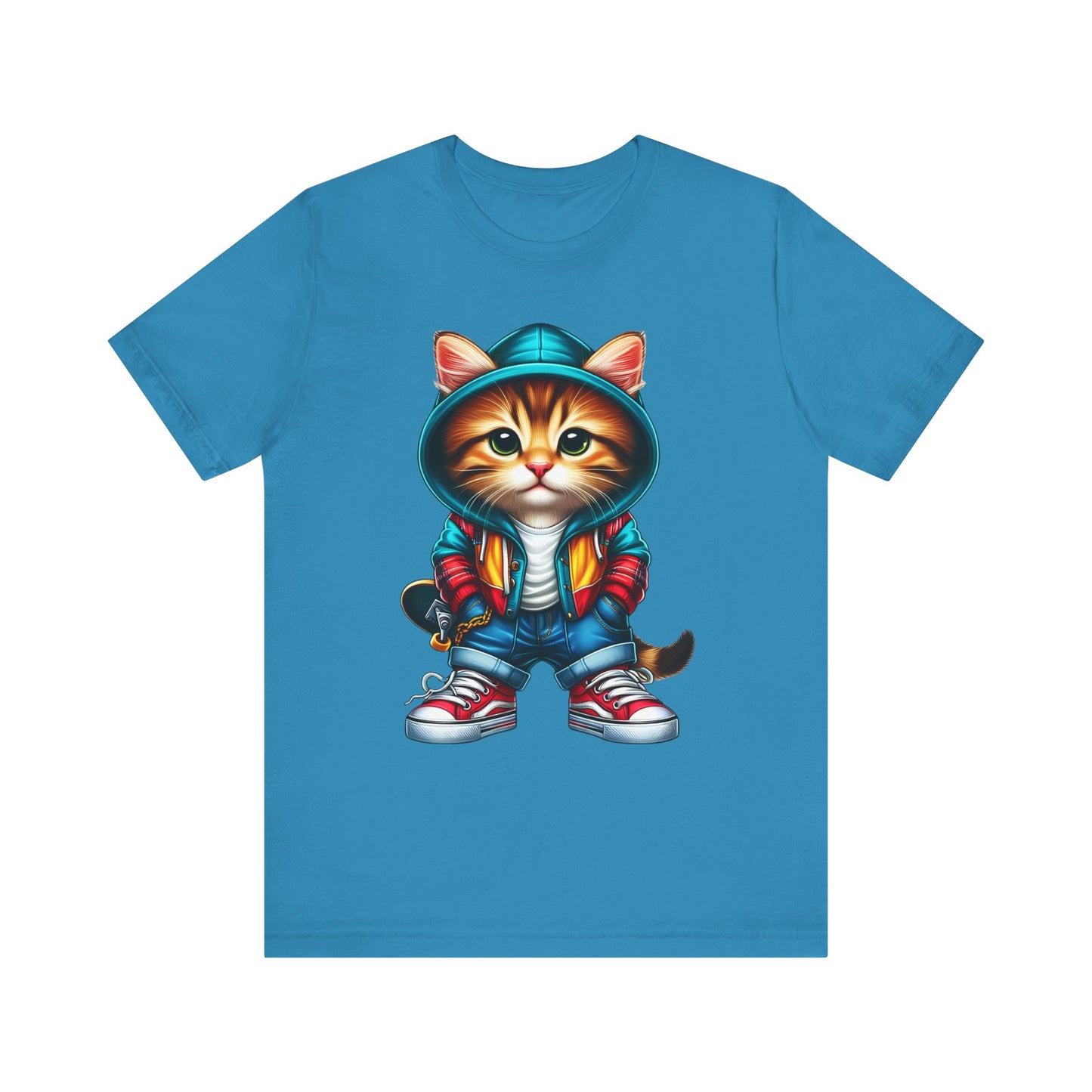 Mina Cool Cat Tee Shirt, Funny Cat T-Shirt, Pet Shirt, Animal Tees, Funny Animal T-Shirt, Graphic Tee