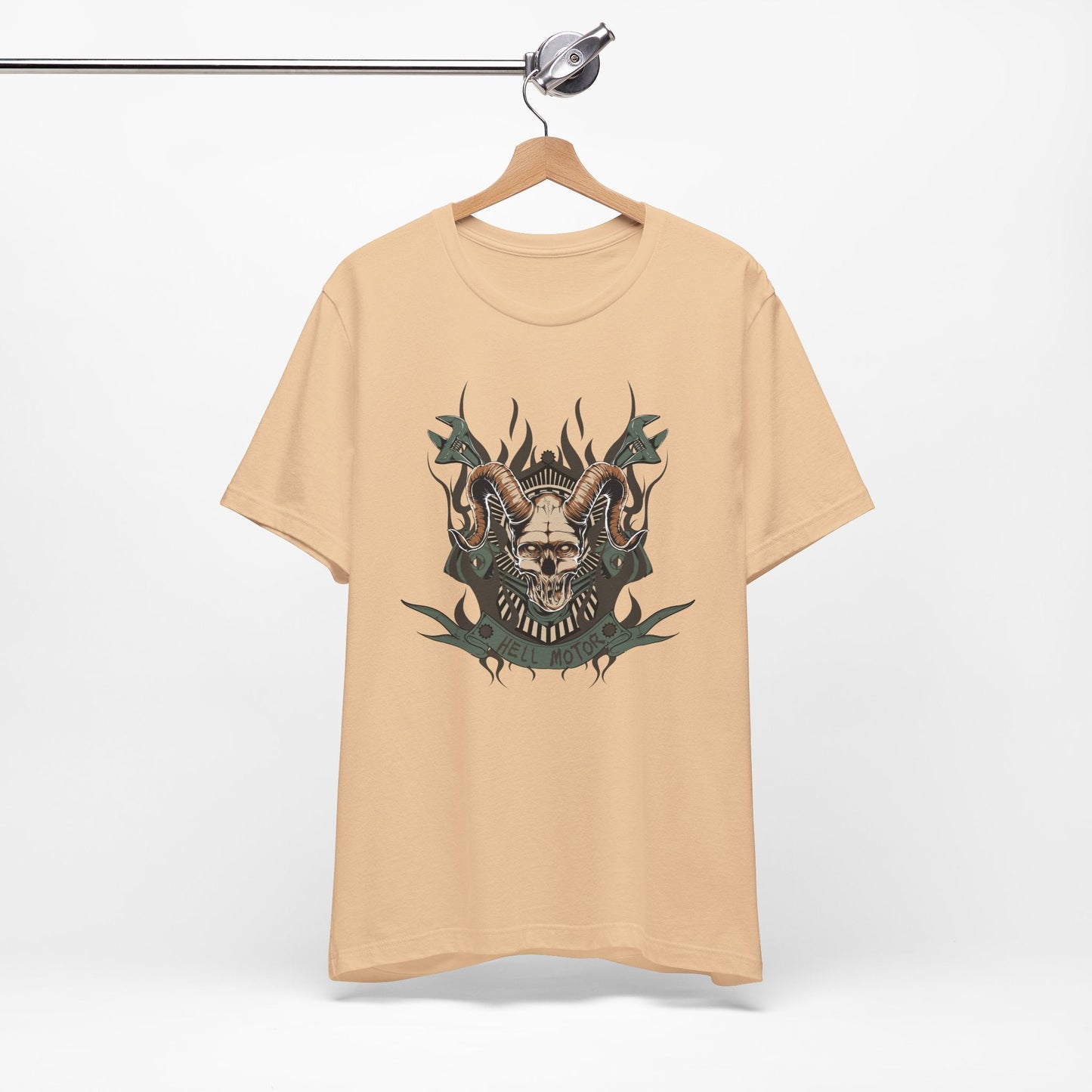 Gothic Skull Graphic Design Unisex Cotton Tee Art-49