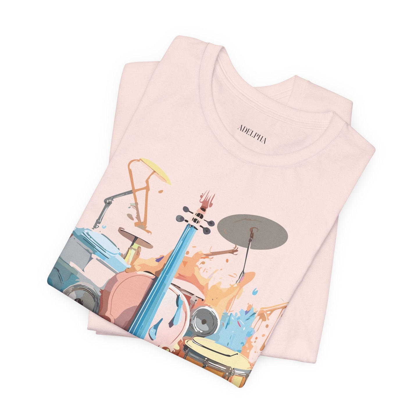 Adelpha Graphic Tee Unisex Short Sleeve Shirt With Vintage Inspired Artwork Design