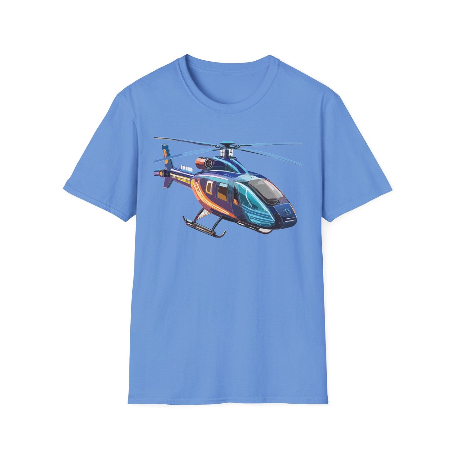 Chopper Helicopter Shirt Unisex T Shirt Softstyle 100 Percent Cotton Comfort Wear