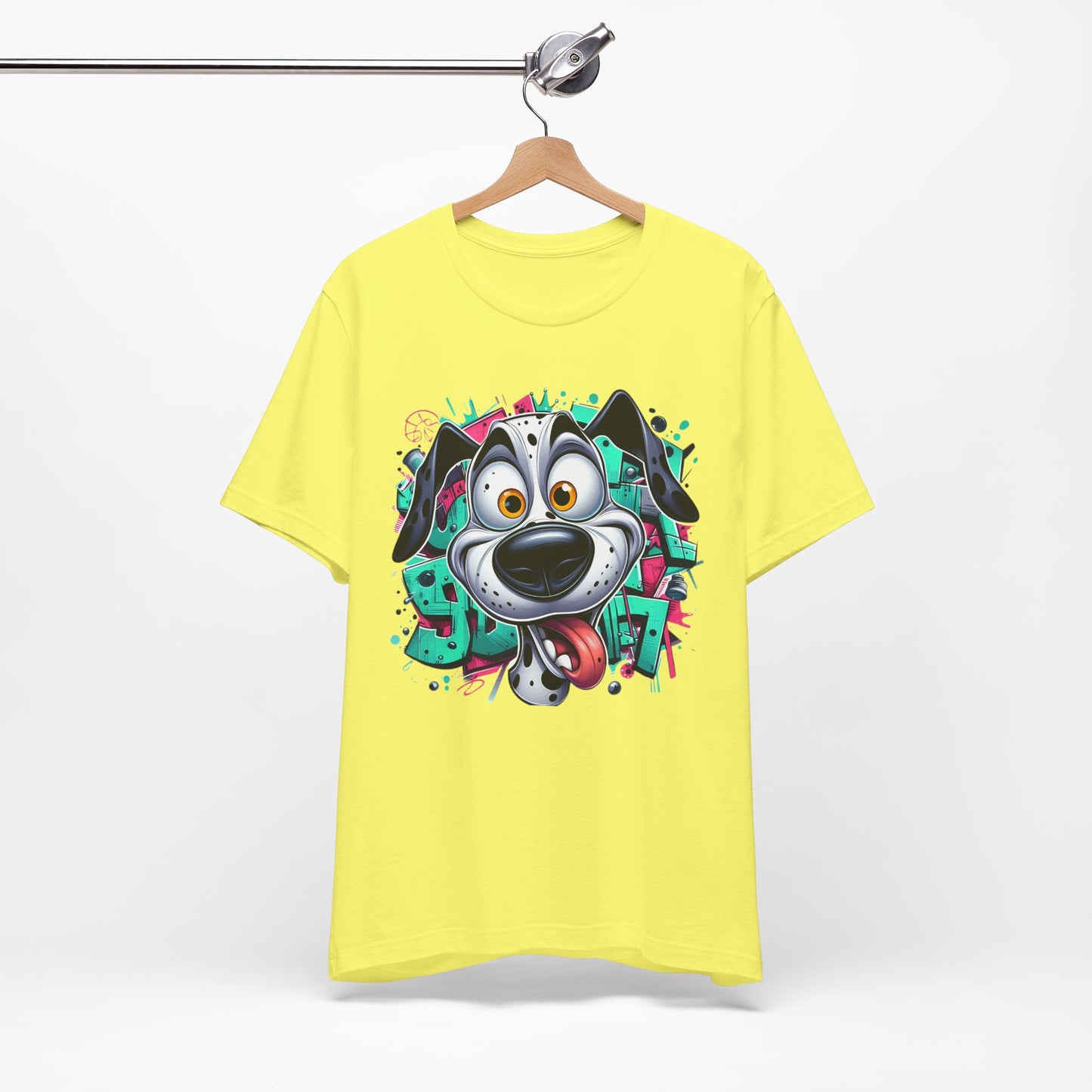 Viki Animal Tees, Dog Tee Shirt, Funny Dog T-Shirt, Art Design Top, Funny Animal T-Shirt, Graphic Tee