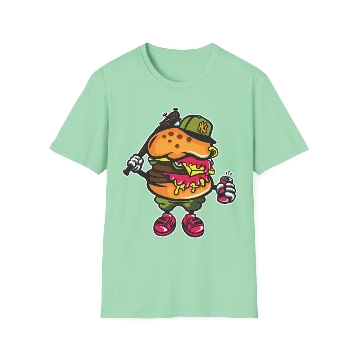 Cartoon Funny Animation Graphic Unixes Gildan 100 Cotton Tee Shirt 305