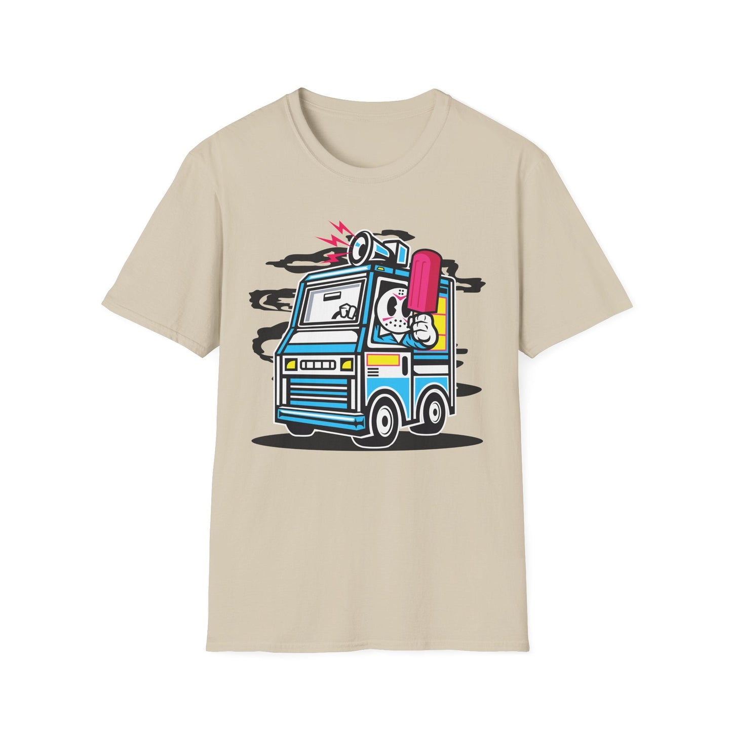 Cartoon T Shirt Animation Tee Funny Unisex Softstyle Gildan 64000 100 Percent Ring Spun Cotton