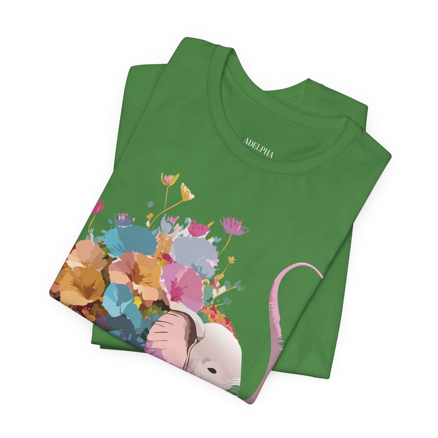 Elephant Graphic Unisex 100 Cotton Jersey Vintage Art Design Tee 12