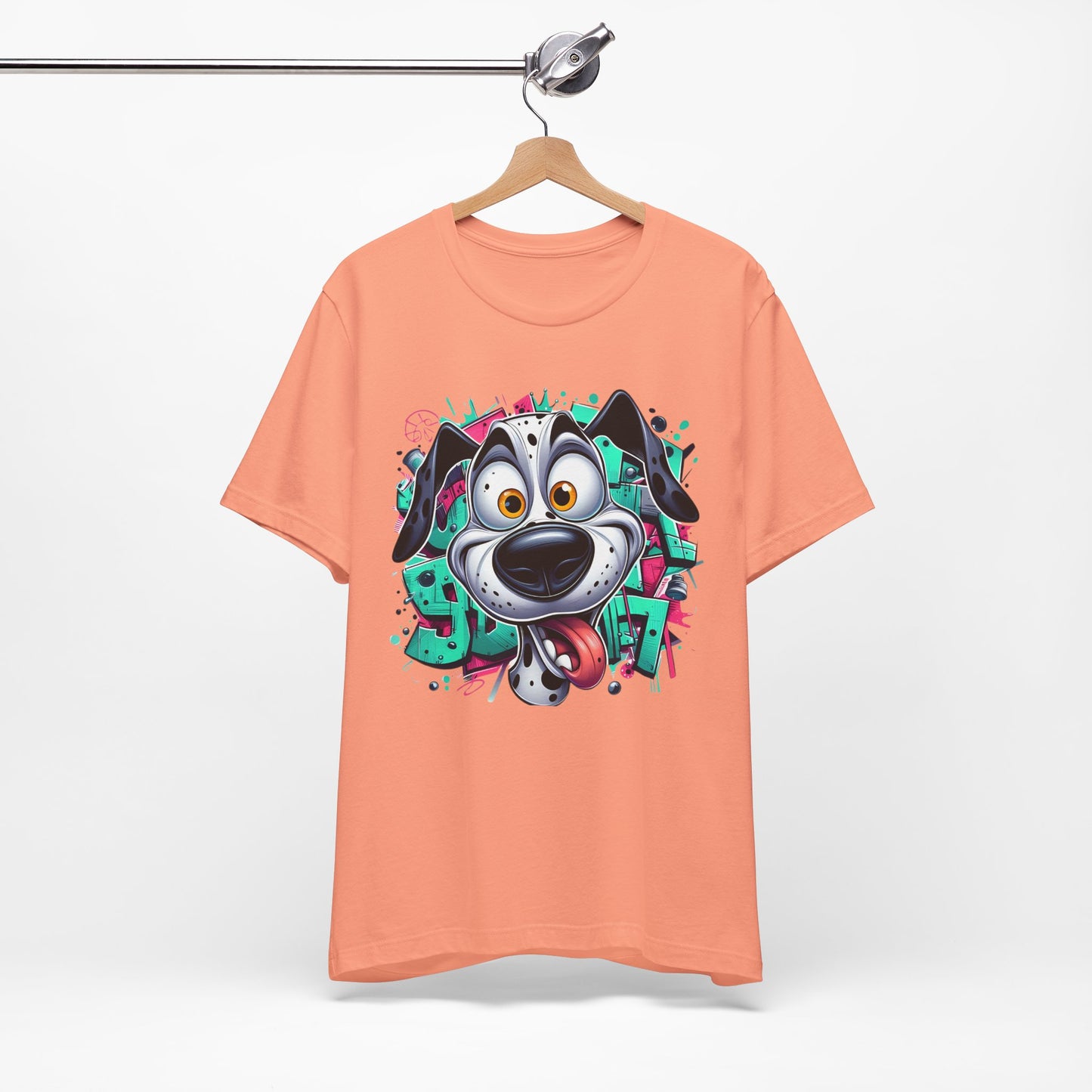 Viki Animal Tees, Dog Tee Shirt, Funny Dog T-Shirt, Art Design Top, Funny Animal T-Shirt, Graphic Tee