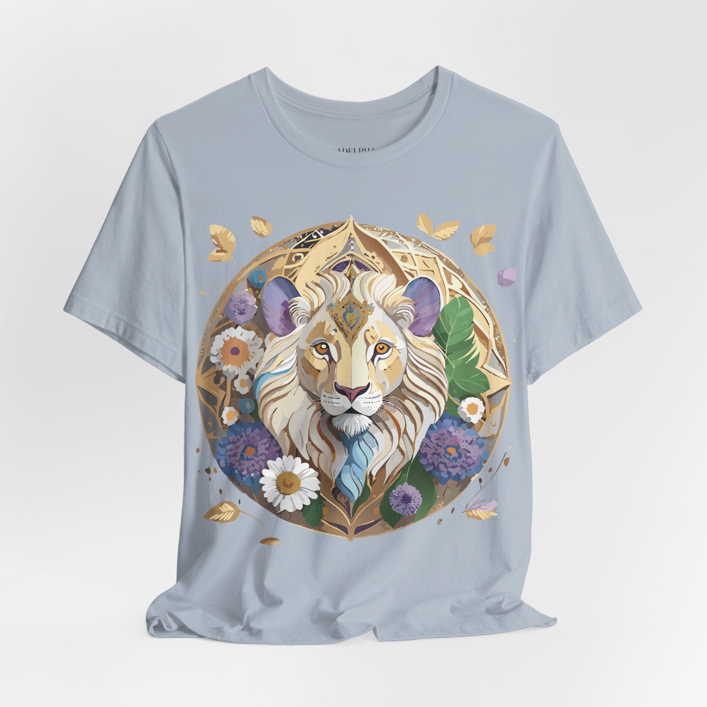 Adelpha Graphic Tee Unisex Medallion Shirt Vintage Inspired Art Design Short Sleeve