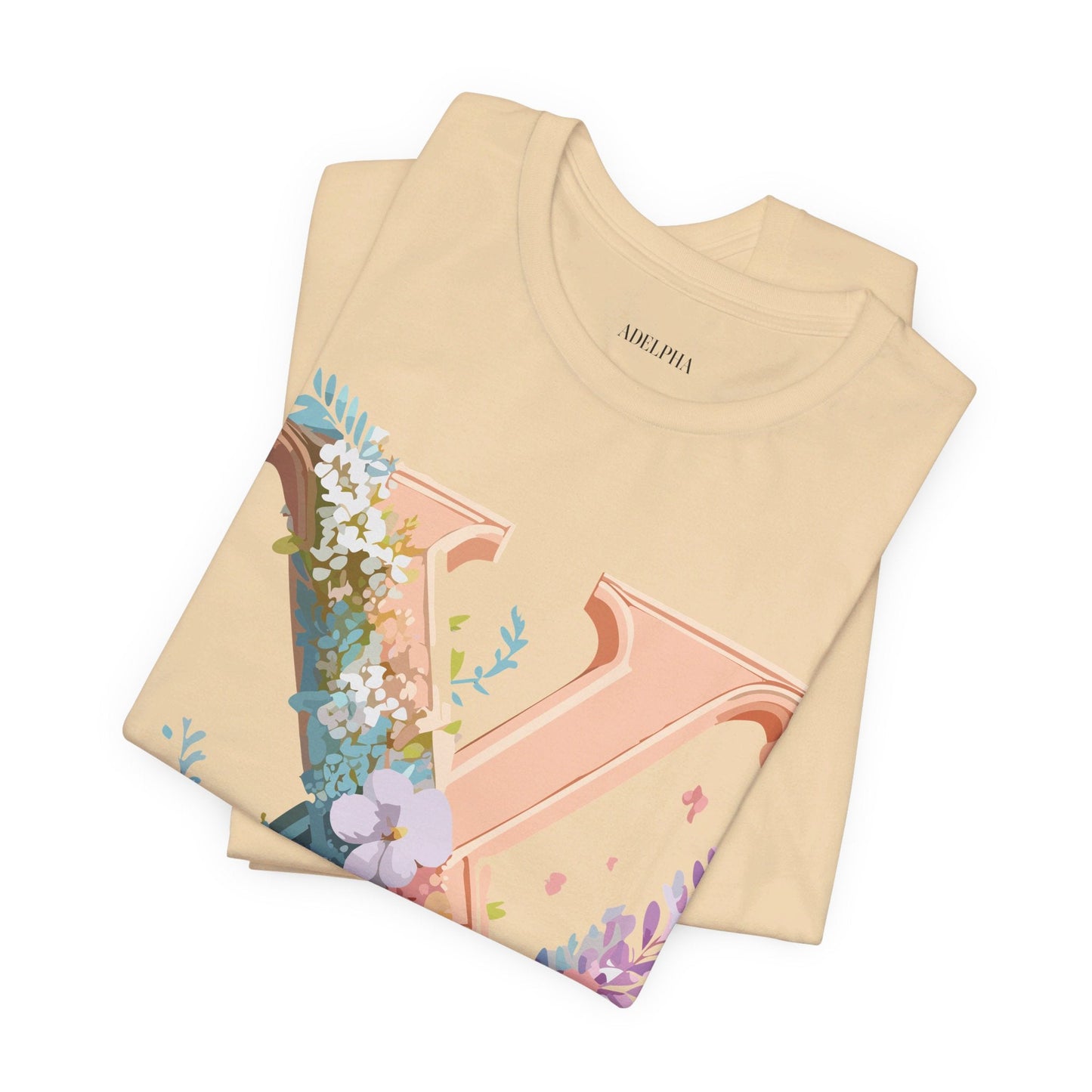 Letter X Shirt Unisex Jersey Graphic Tee By Adelpha With Vintage Inspired Artwork Short Sleeve