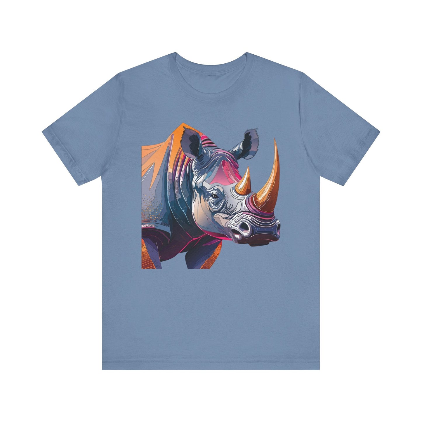 Unisex Animal Print Tee Shirt Featuring Wild Animals Art Design For Everyday Wear