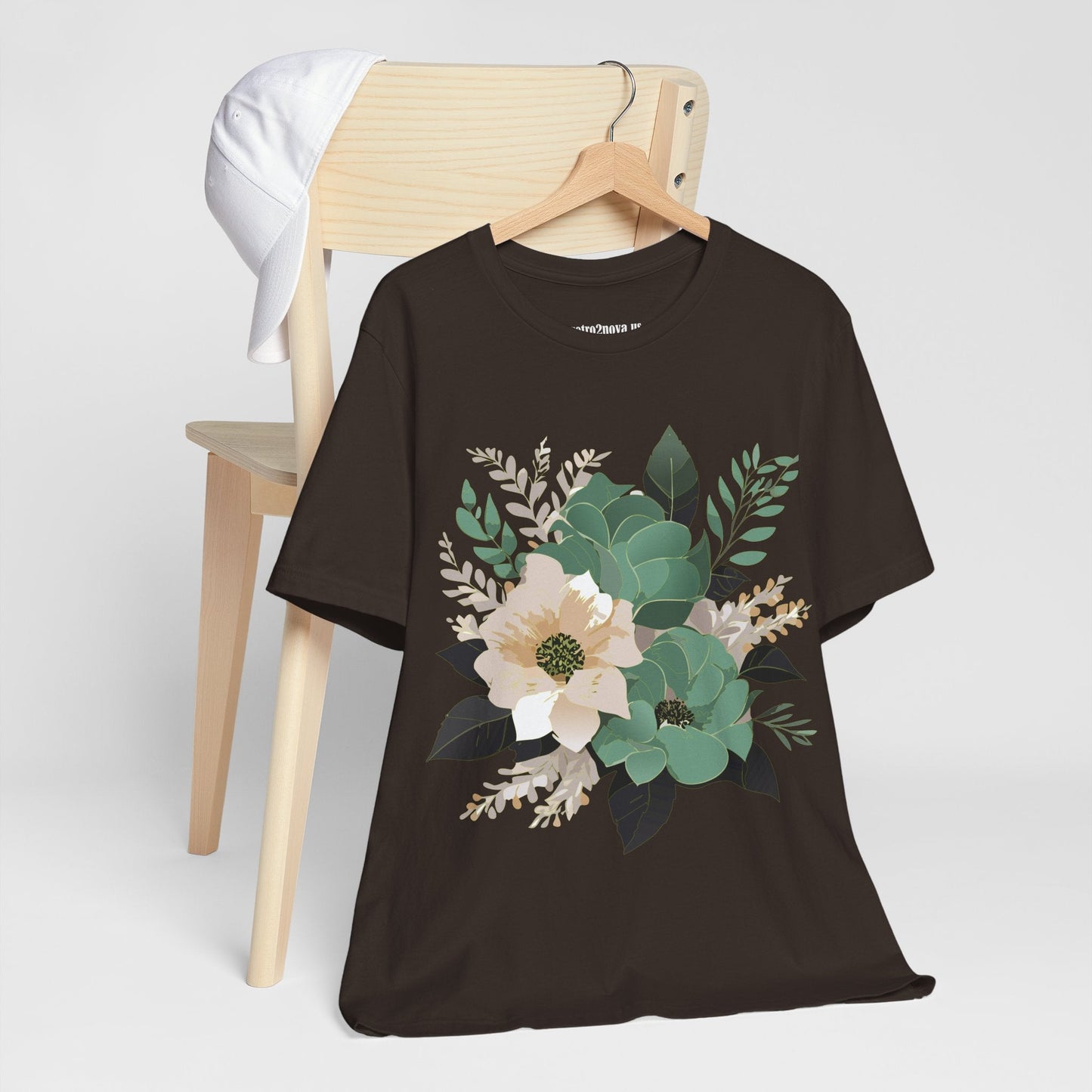 Flowers Shirt Floral Shirt Unisex Jersey Short Sleeve Tee From Flowers Collection Retro2Nova