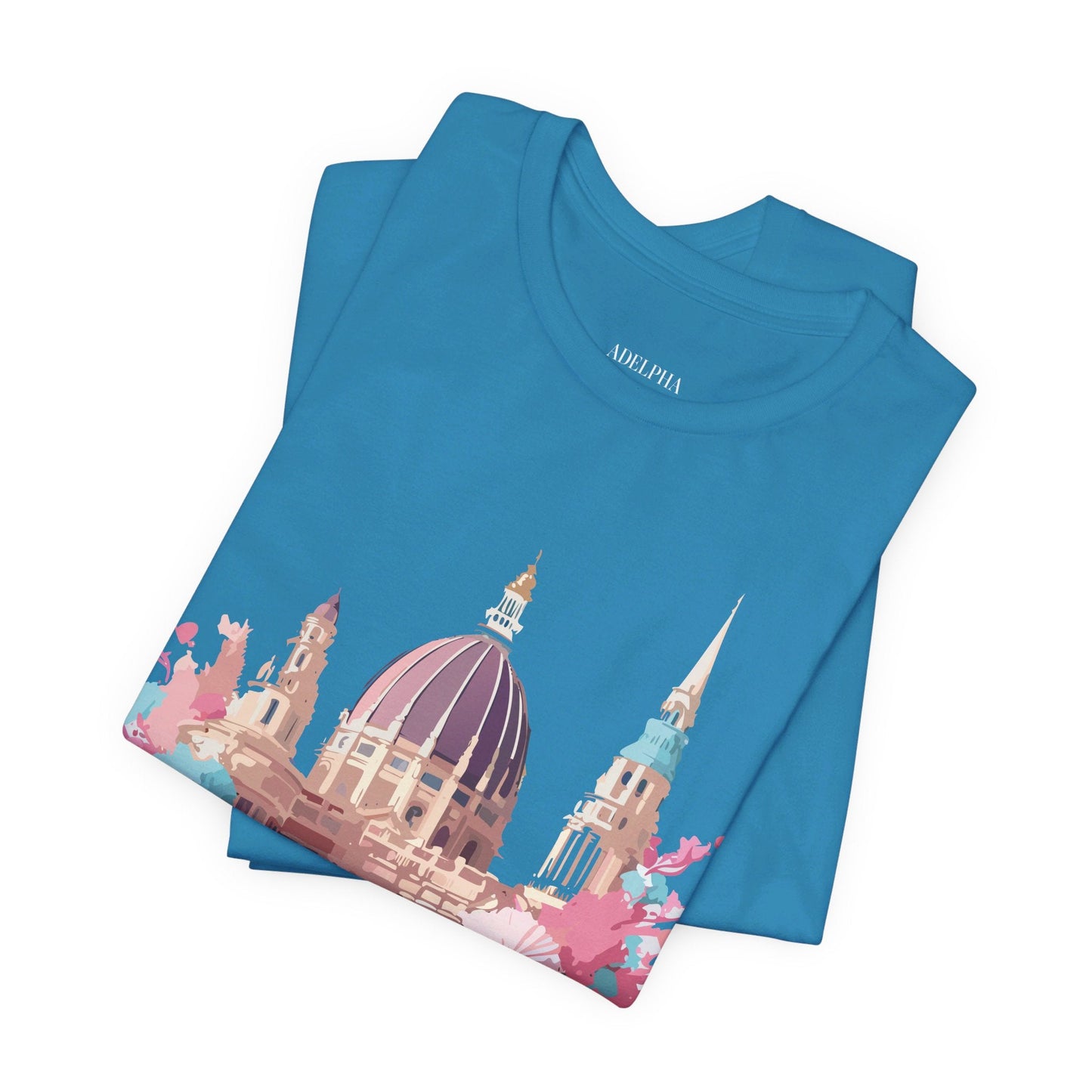 Tourist Shirt With Vienna Graphic Tee Unisex Short Sleeve Art Design Adelpha Vintage Artwork