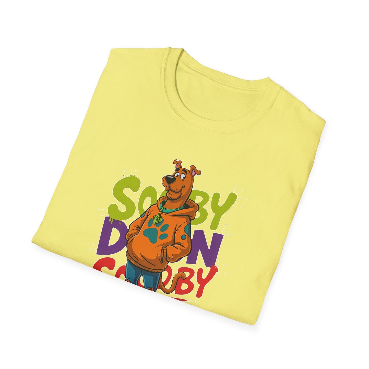Unisex Cartoon T Shirt With Animation And Funny Animals Tee Gildan Softstyle 64000