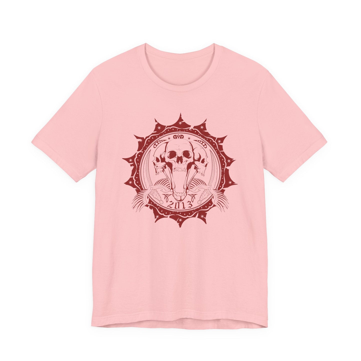 Skull Elephant Mandala Tee Boho Skull Graphic Shirt Art-51