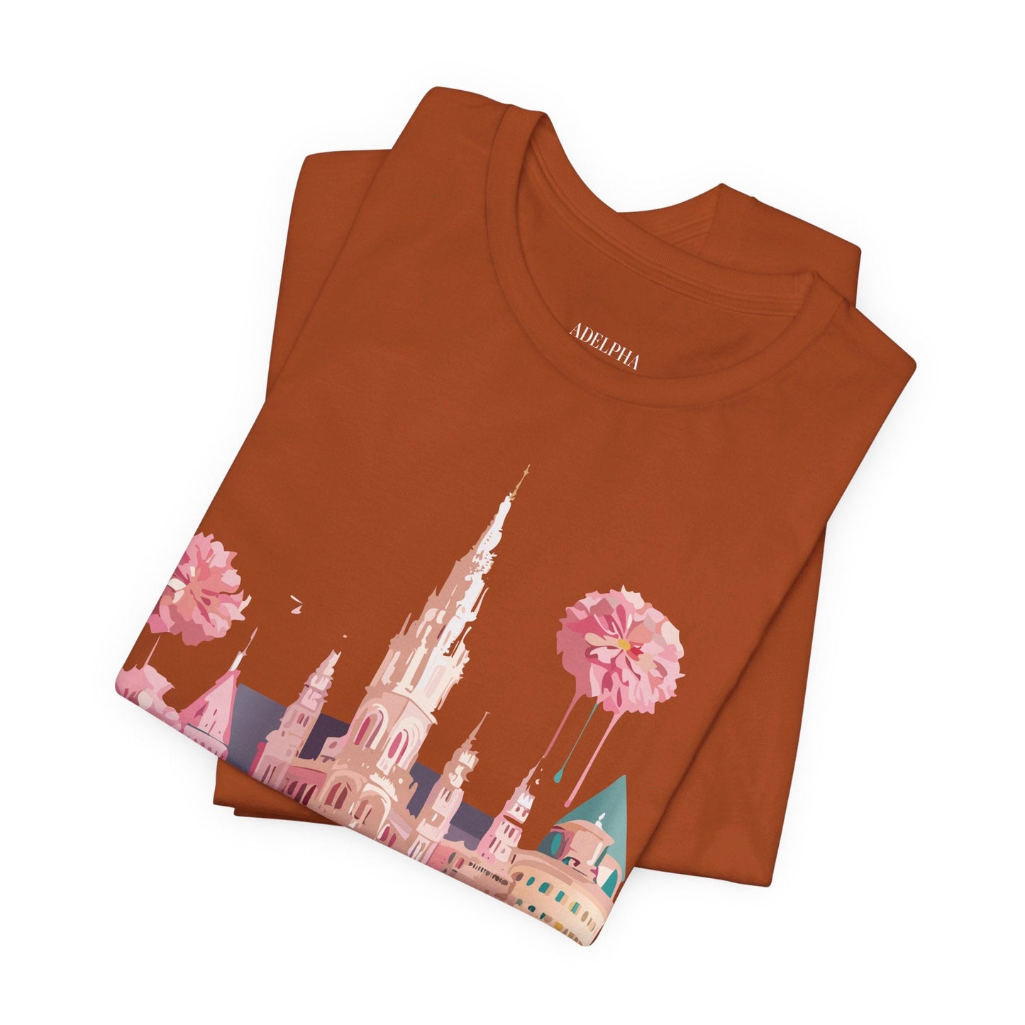 Vienna Tourist Graphic Tee Unisex Shirt By Adelpha Vintage Inspired Artwork Comfort Fit