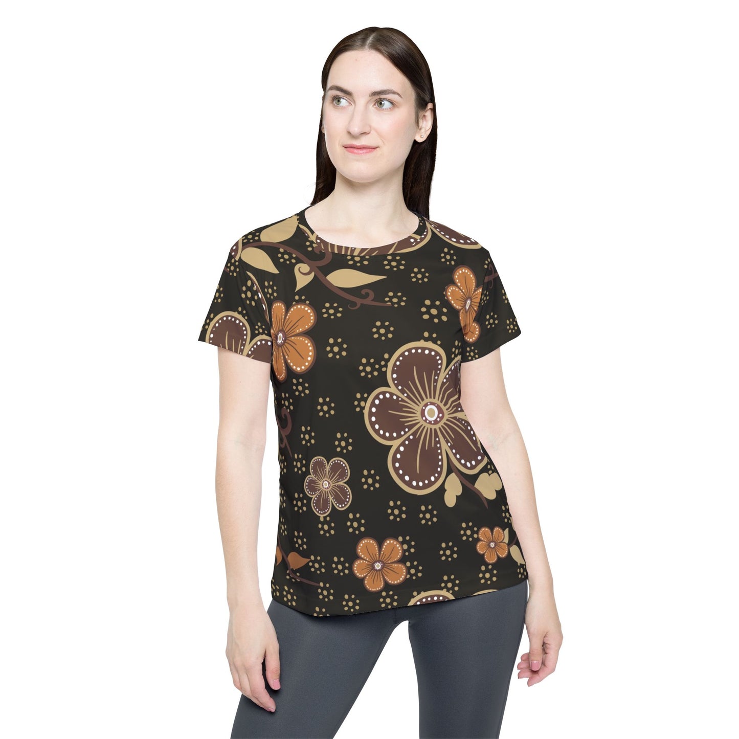 Floral Print Shirt, Shirt with Flowers