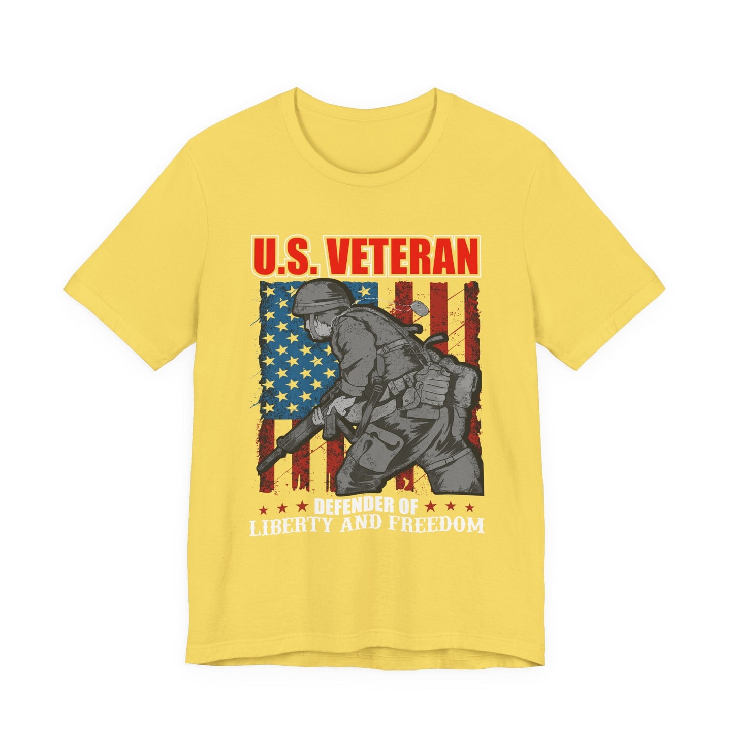 Army Veteran Patriotic Graphic Design Unisex Cotton T-Shirt v31