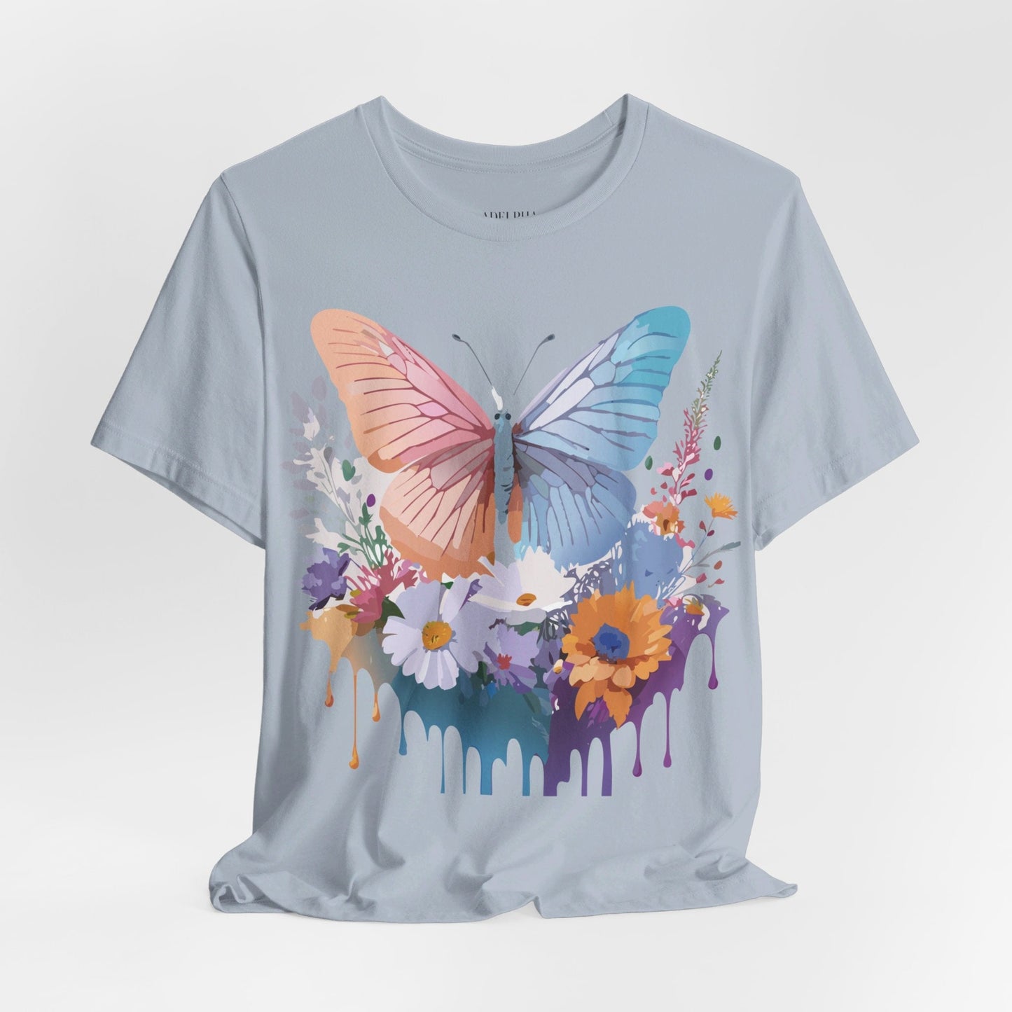 Butterfly Graphic T Shirt Unisex Adelpha Artwork Tee Vintage Style