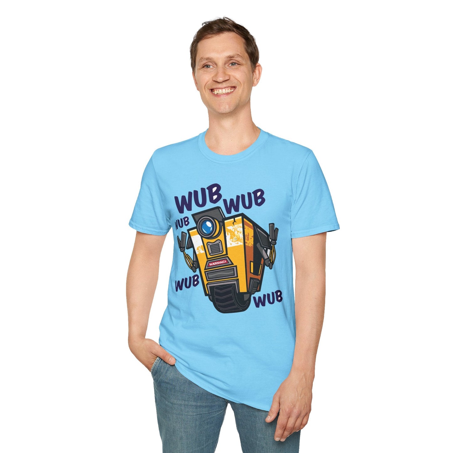 Cartoon T Shirt Animation Tee Funny Unisex Gildan Softstyle 64000 Ring Spun Cotton
