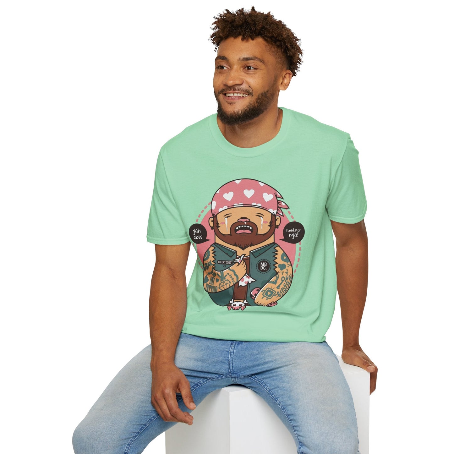 Cartoon Animation T Shirt Unisex Softstyle 100 Percent Ring Spun Cotton Comfort Tee