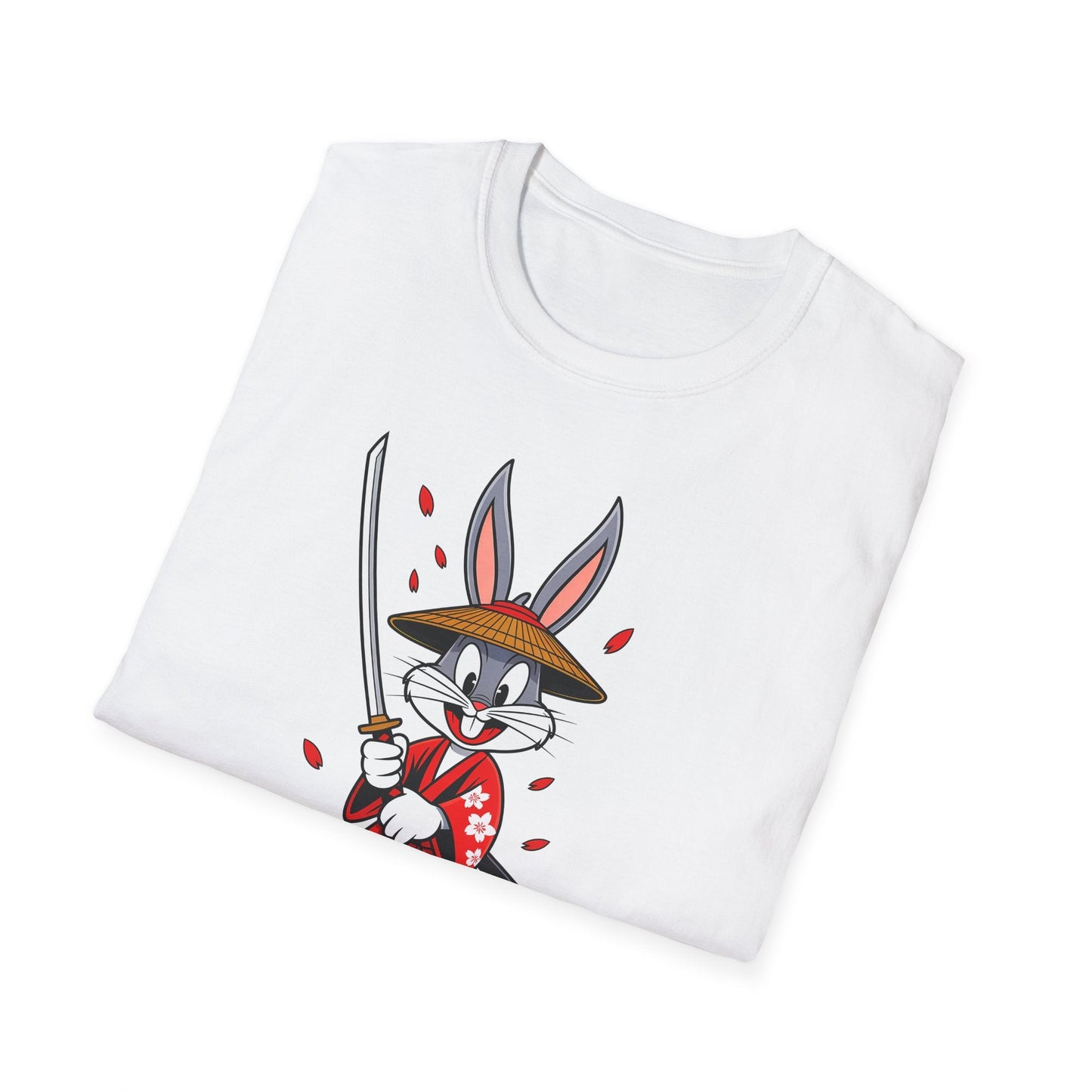 Bugs Bunny Graphic T Shirt Unisex Gildan Softstyle 64000 Cotton Tee Cartoon Animation Design