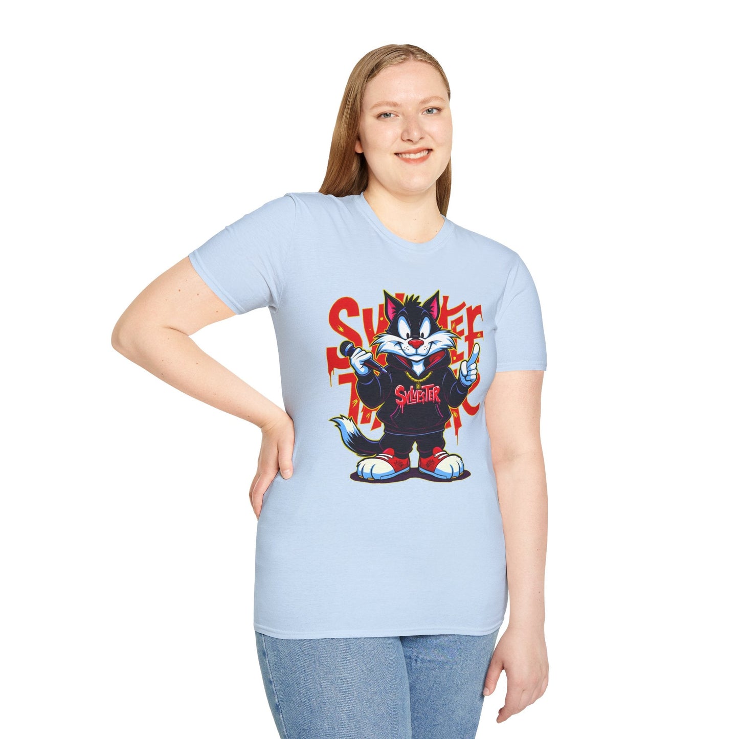 Gildan Softstyle Unisex T Shirt 100 Percent Ring Spun Cotton Cartoon Animation And Funny Animals Tee