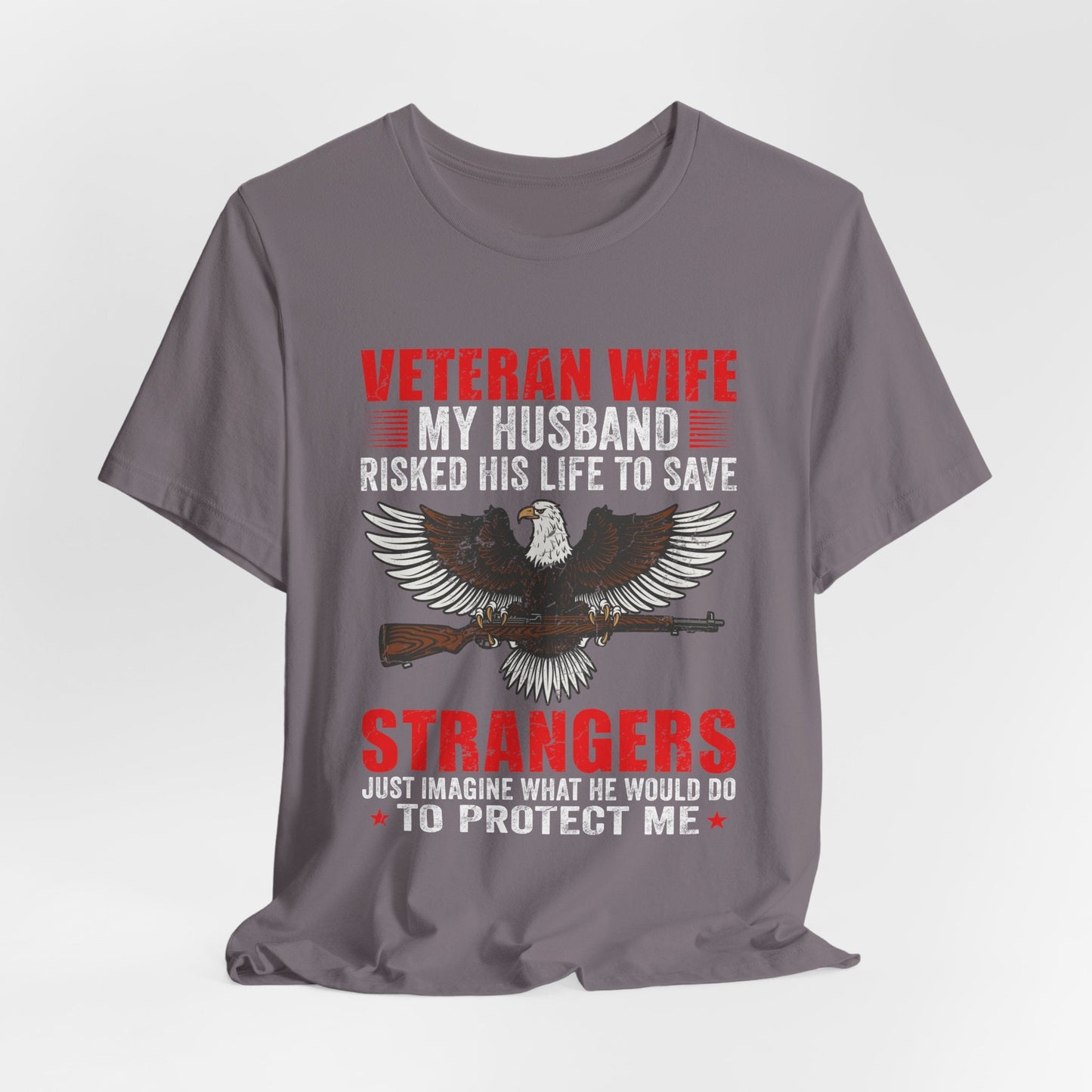 Army Veteran Patriotic Graphic Design Unisex Cotton T-Shirt v40