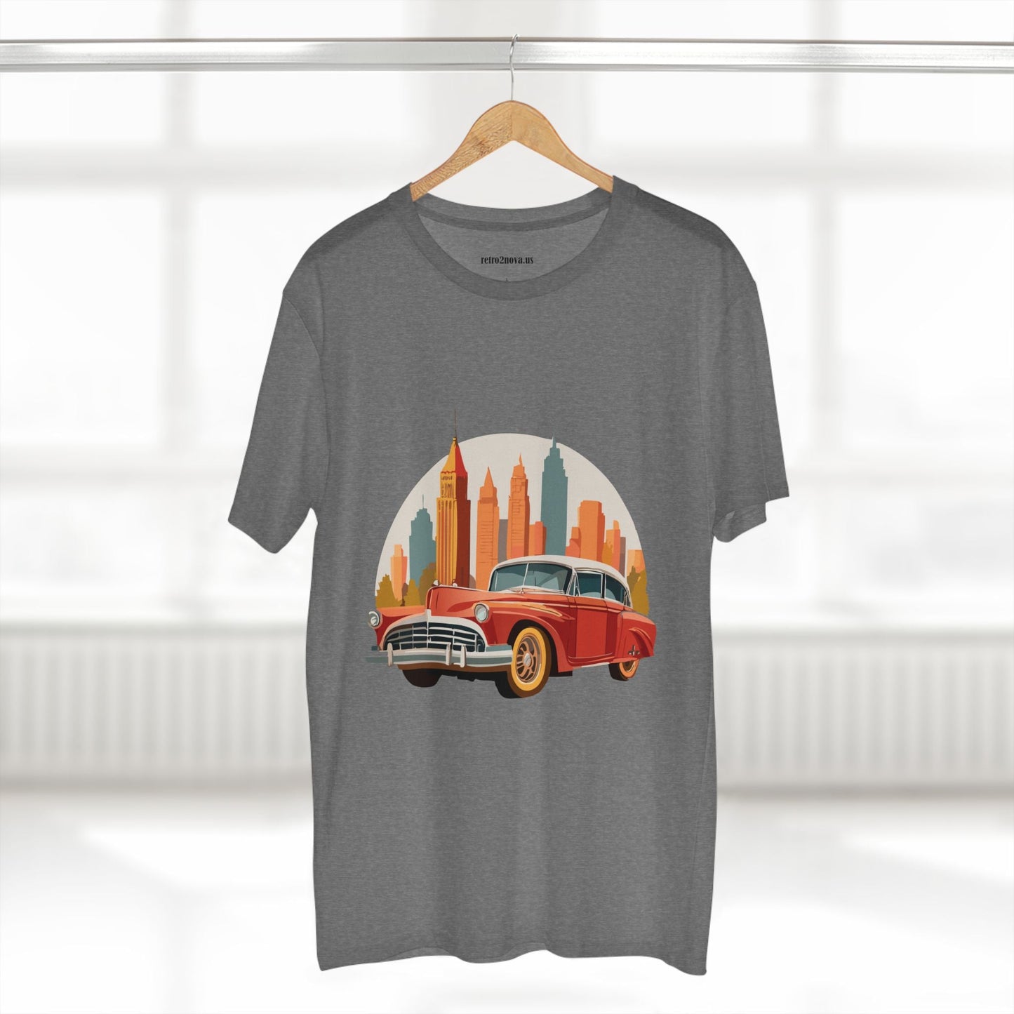 Retro Car Shirts Vintage Car Shirt RC2 Unisex Premium Cotton Tee With Original Art