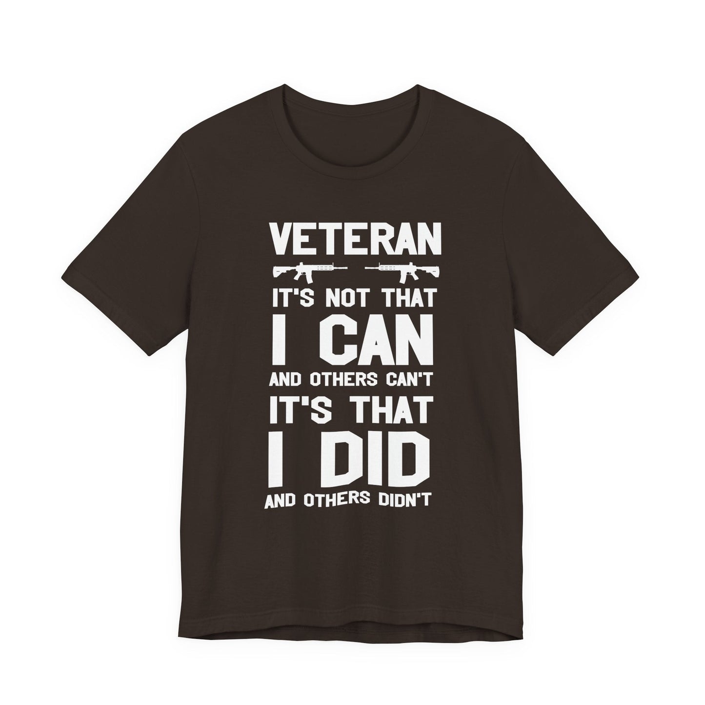Army Veteran Patriotic Graphic Design Unisex Cotton T-Shirt v61