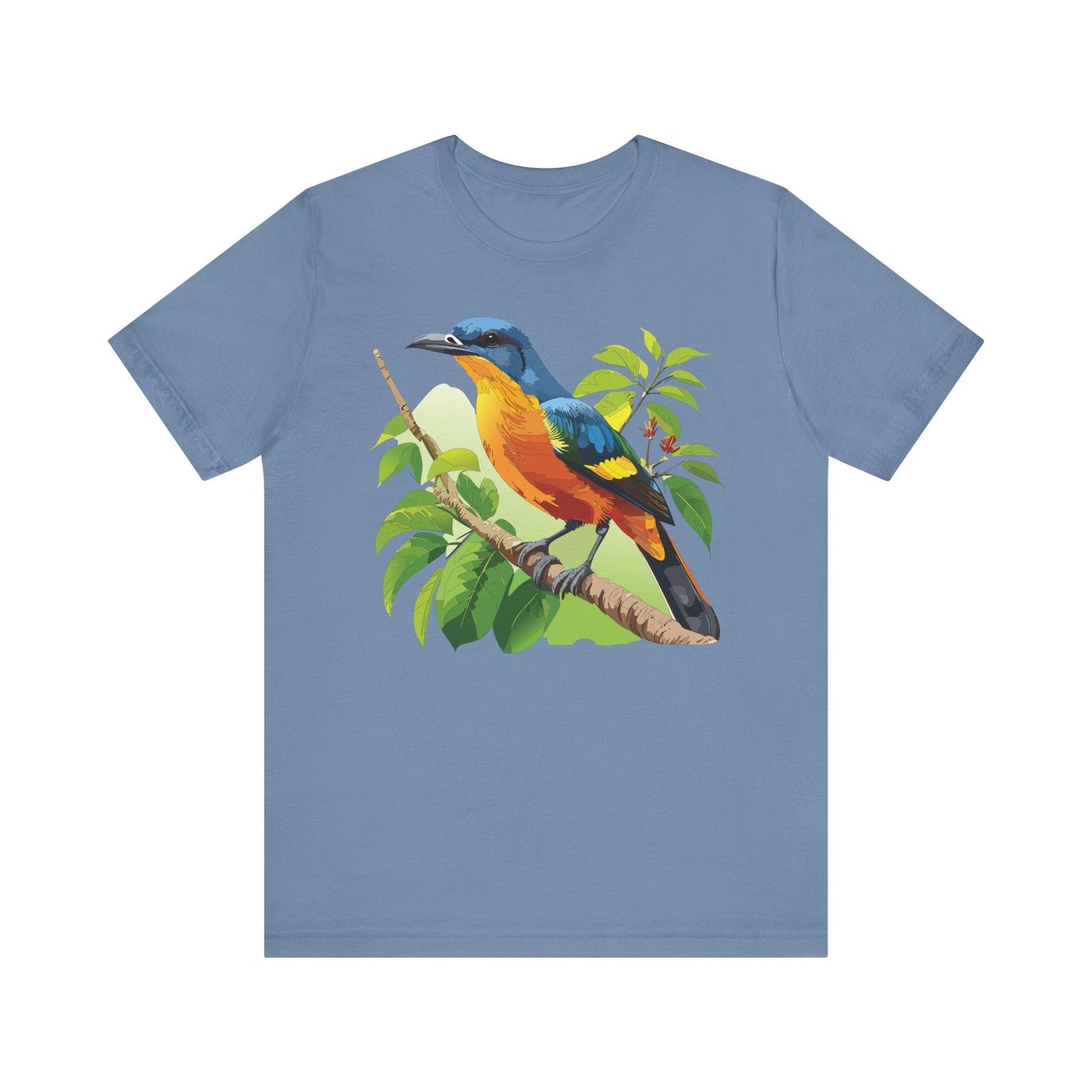Unisex Animal Design Tee Shirt With Wildlife Graphics For Casual Everyday Wear And Comfort