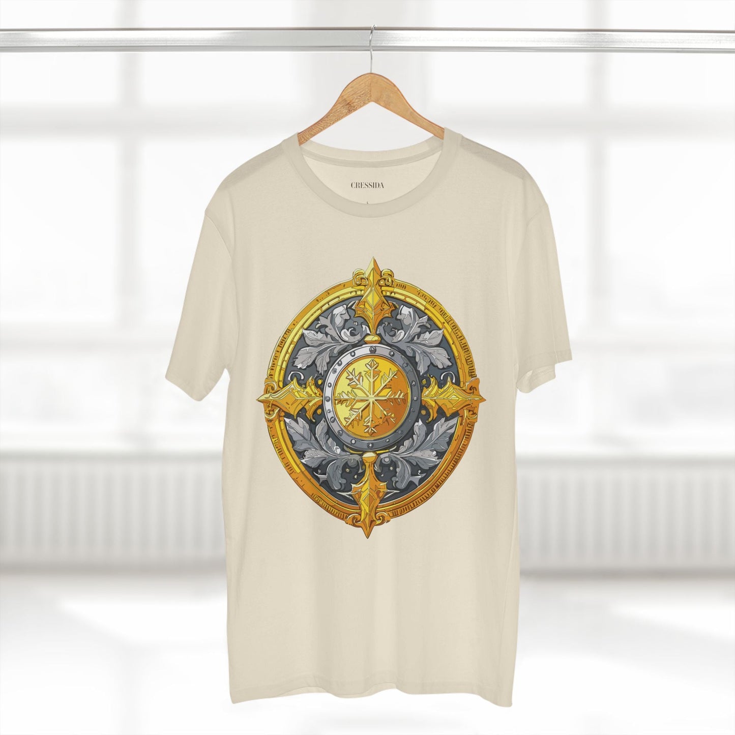 Antique Gold Coin Graphic Design T-Shirt Unisex 100 Cotton With Golden Print Artwork Tee 11