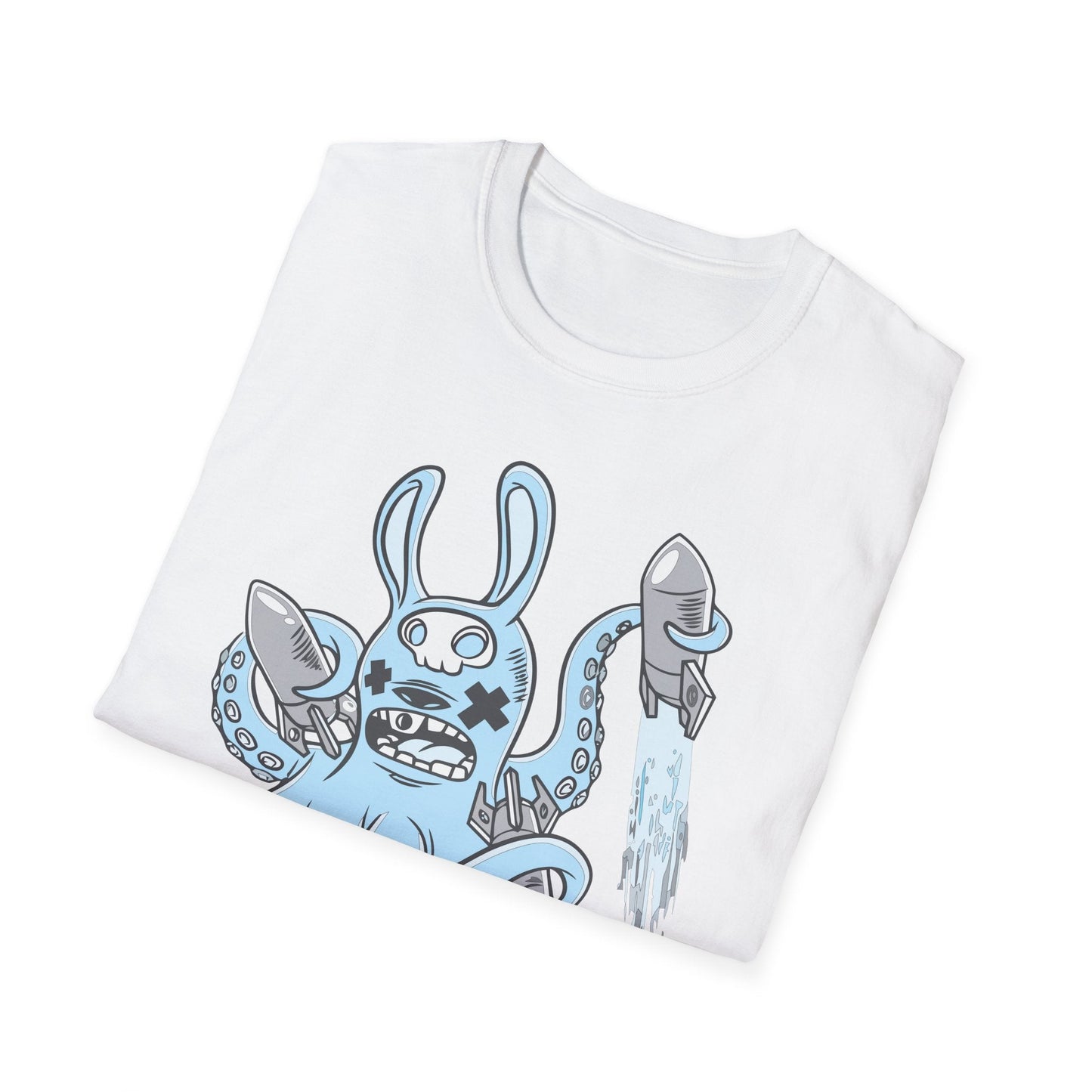 Cartoon T Shirt Unisex Animation Tee Funny Art Design Gildan Softstyle 64000 Premium Cotton
