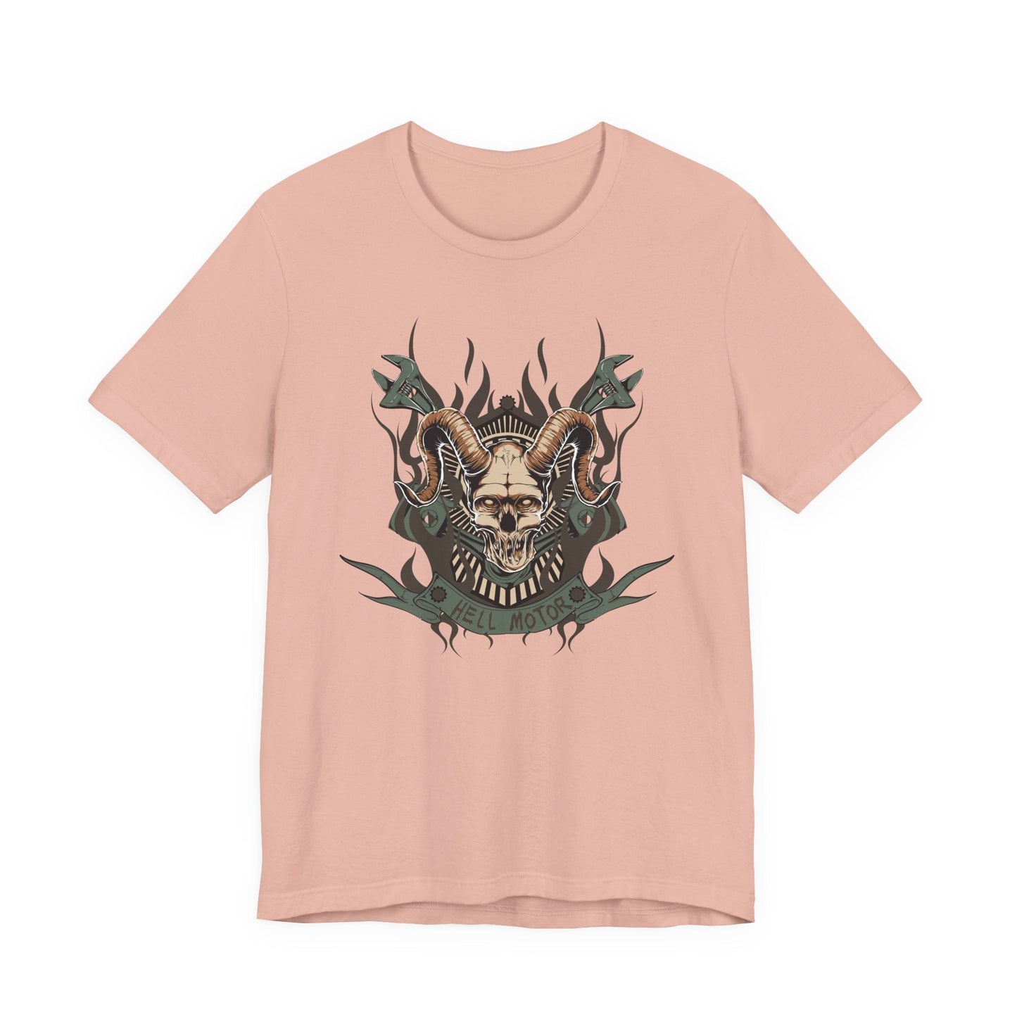 Gothic Skull Graphic Design Unisex Cotton Tee Art-49