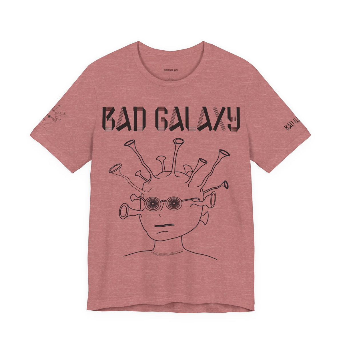 Alien Graphic Unisex Cotton Bella+Canvas Tee with Art Design b54