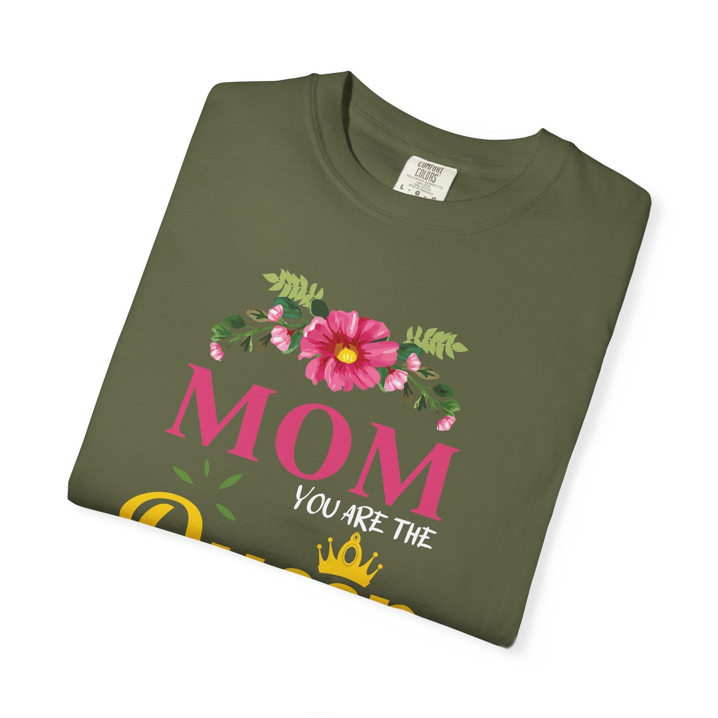 Mom T-shirt Mother's Day Mama Tee Unisex Comfort Colors Garment-Dyed Cotton h13