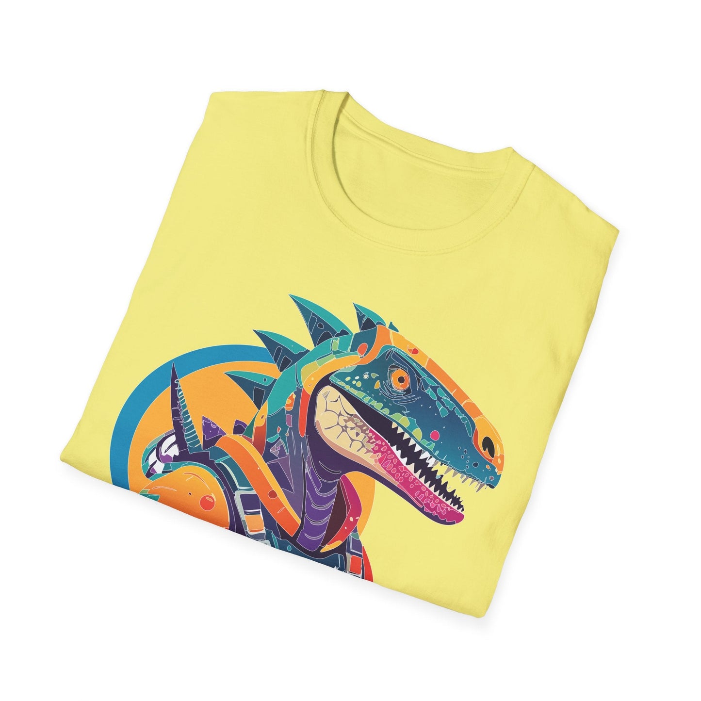 Unisex Alien Cosmos Shirt With Art Design Gildan Softstyle 64000 Short Sleeve Tee