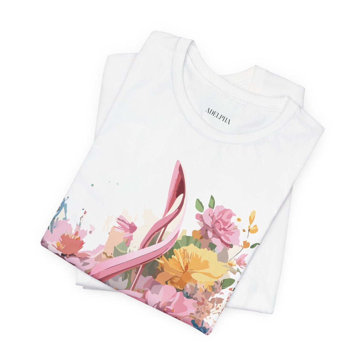 Music Graphic Unisex Cotton Bella+Canvas Tee with Art Design n163