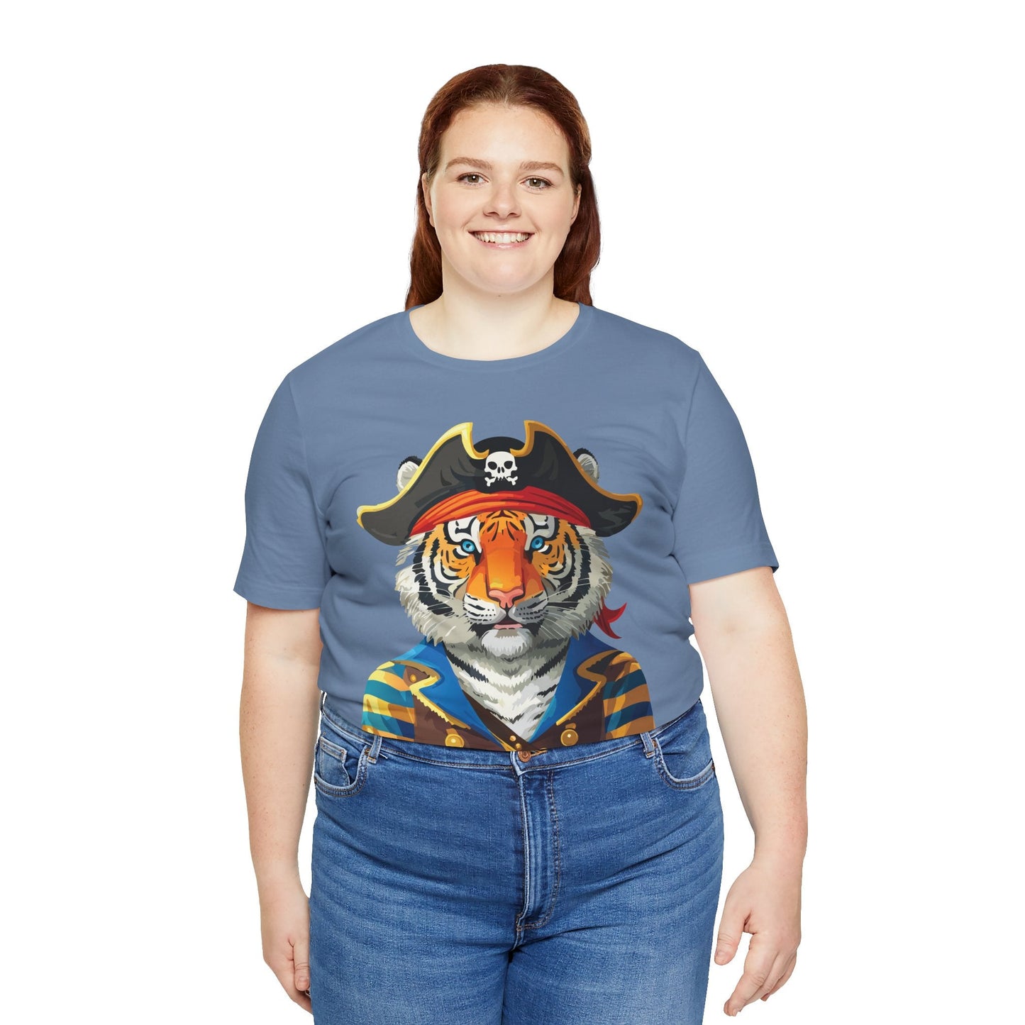 Unisex Animal Tee Shirt Art Design With Wild Animals Gildan Softstyle Cotton T Shirt
