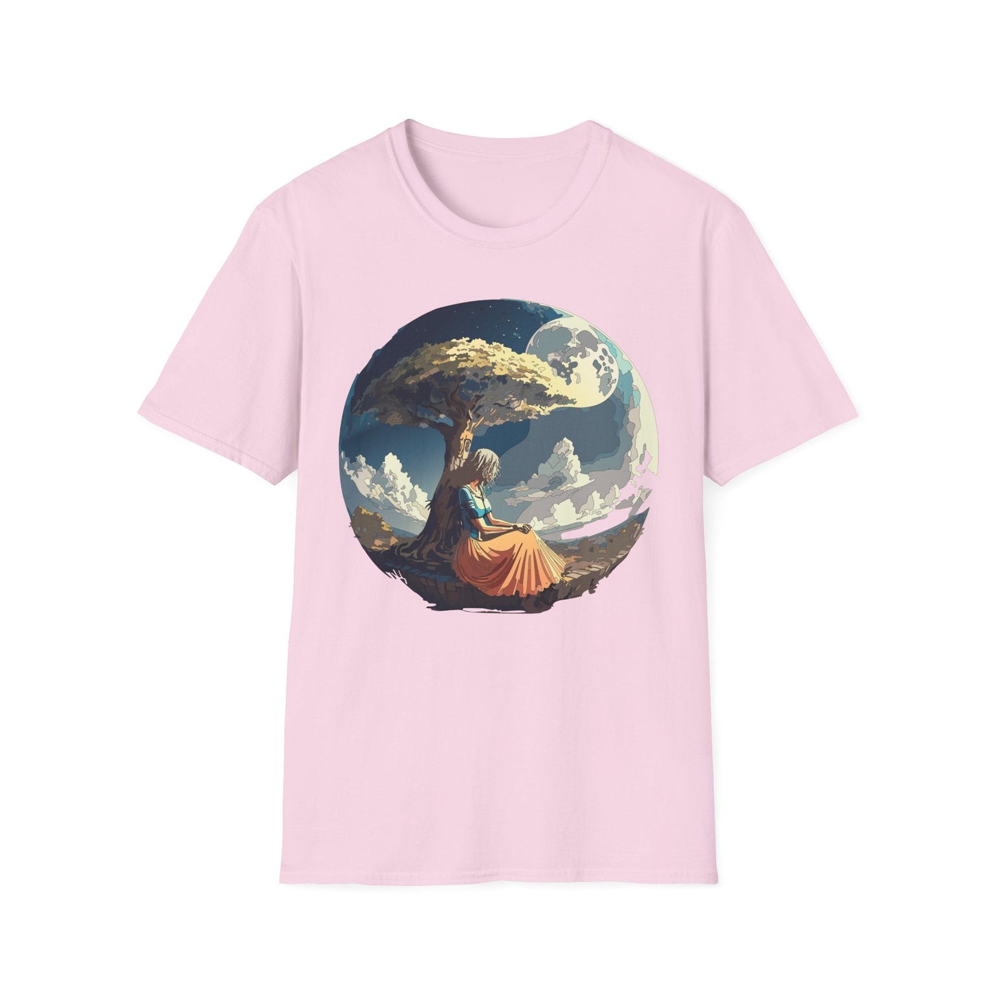 Unisex Graphic T Shirt Art Design Tee Softstyle 64000 Ring Spun Cotton Comfortable