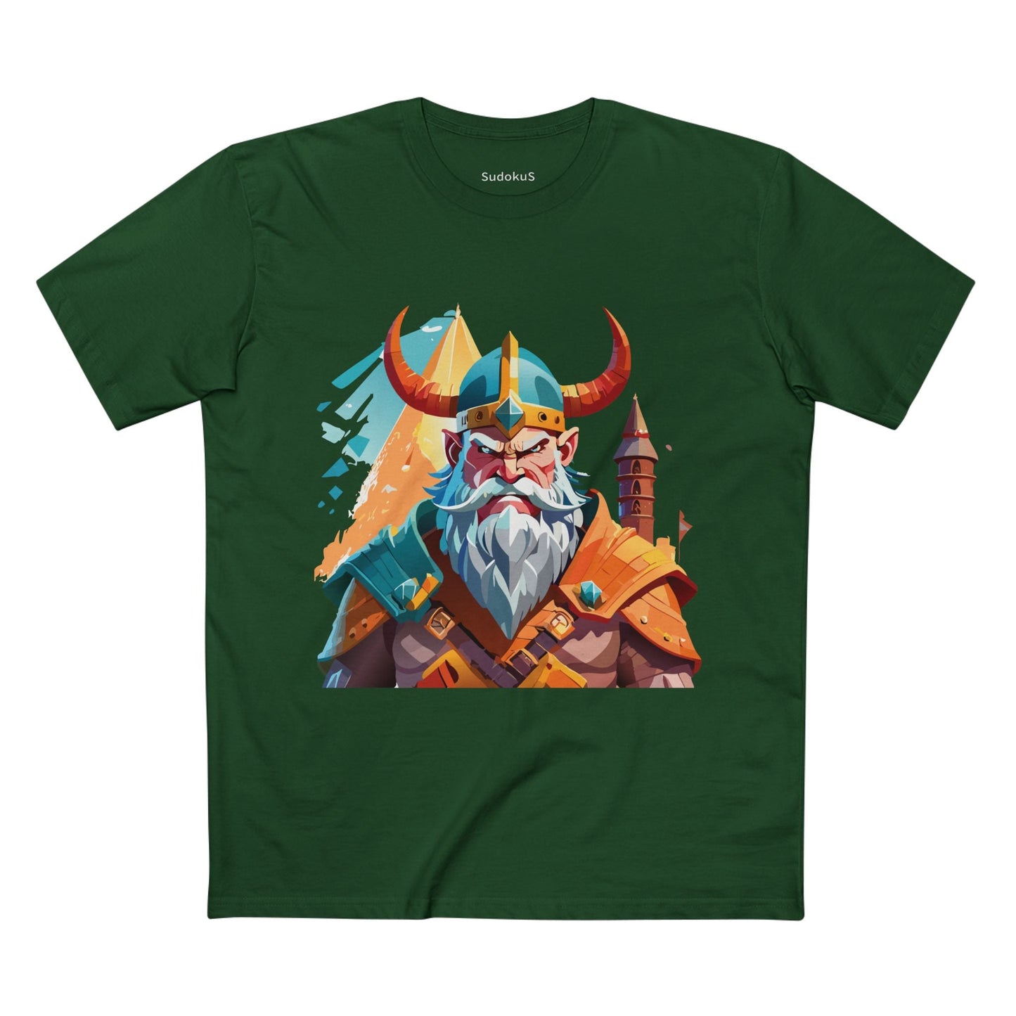 Viking Graphic Unisex 100 Cotton Staple Tee 12