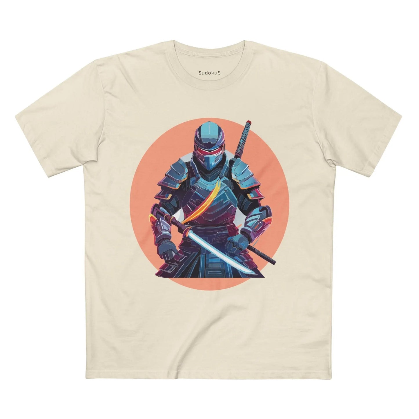 Samurai Graphic Unisex 100 Cotton Staple Tee 9