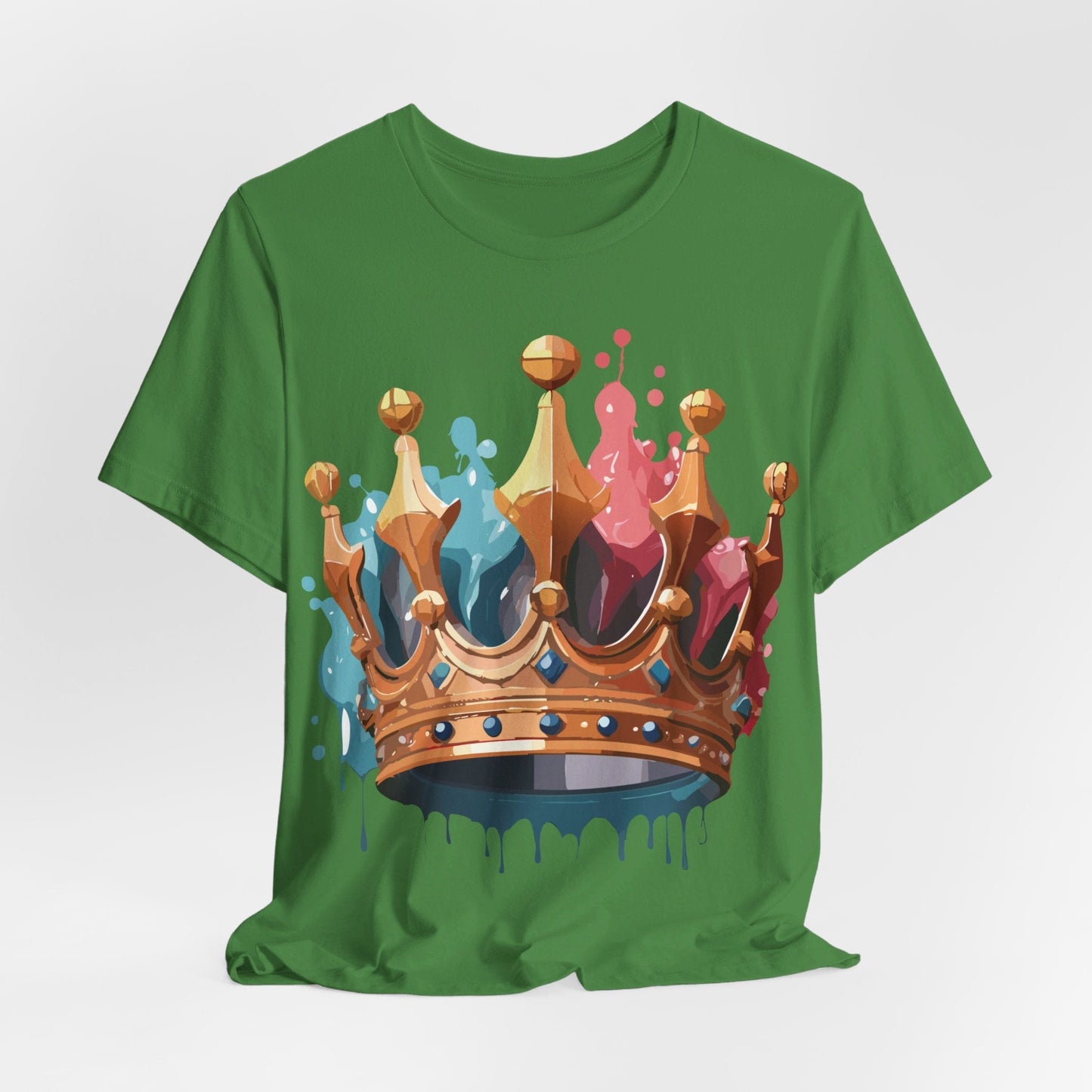 Adelpha Graphic Tee Crown Shirt Unisex Vintage Artwork Premium Casual Everyday Wear T Shirt