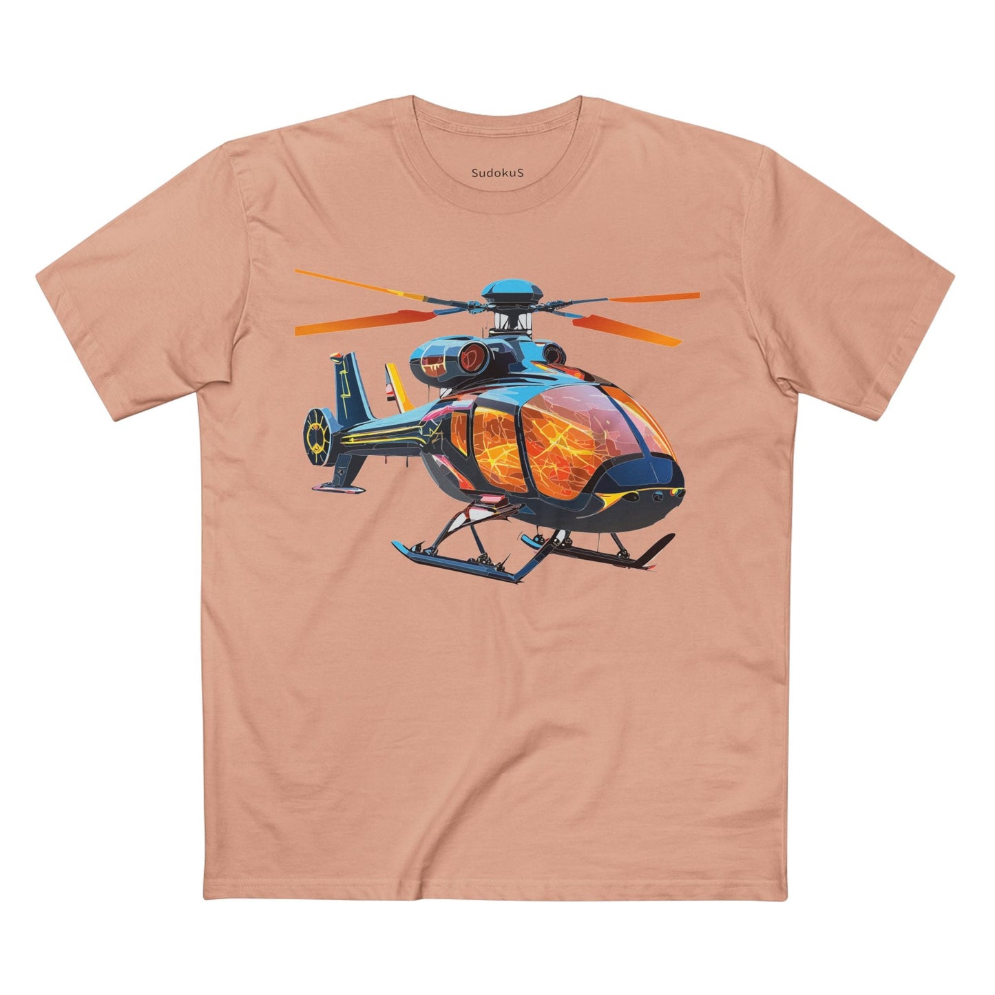 Chopper Graphic Unisex 100 Cotton Staple Tee 5