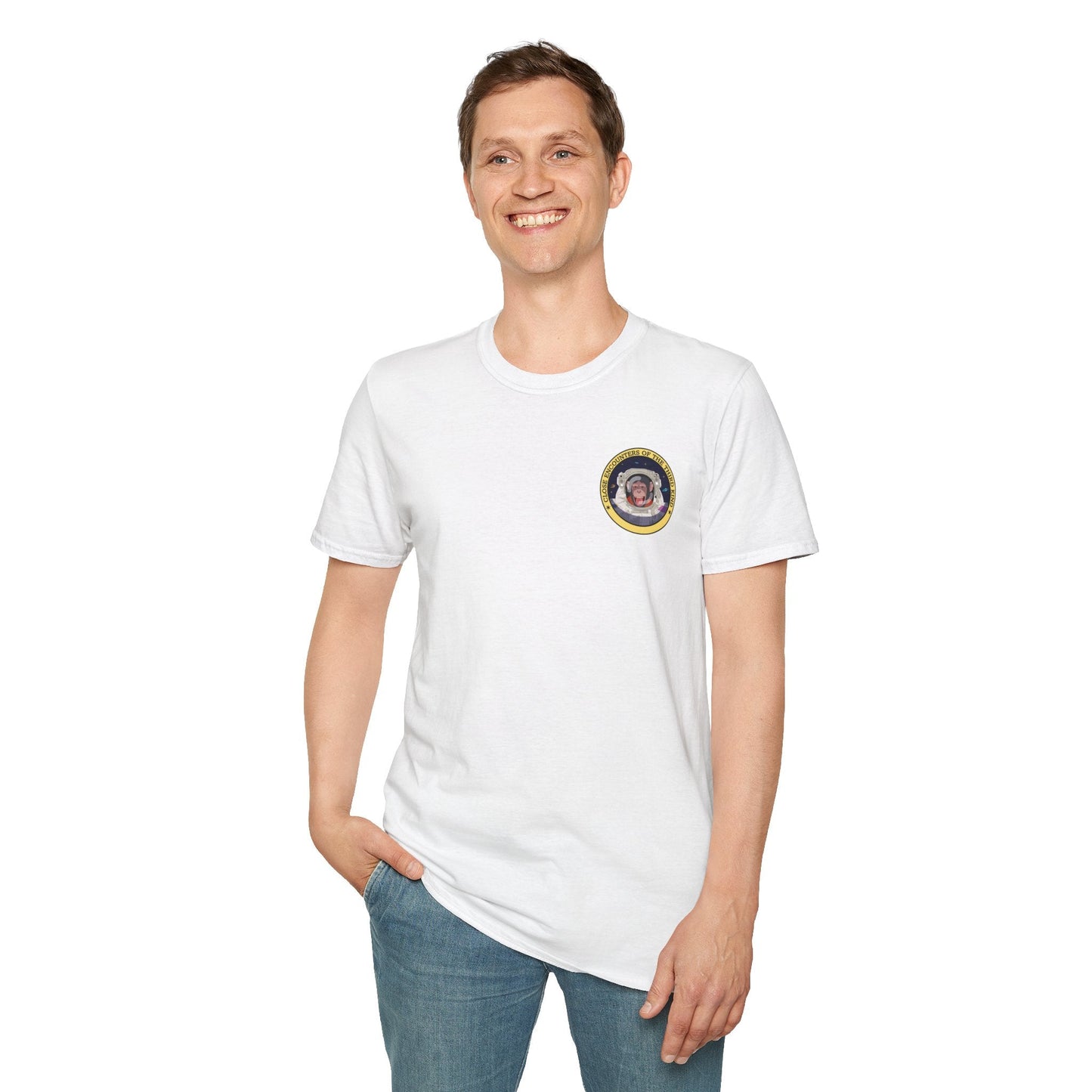 Funny T Shirts UFO Tees Funny Aliens Shirt Small Logo  8