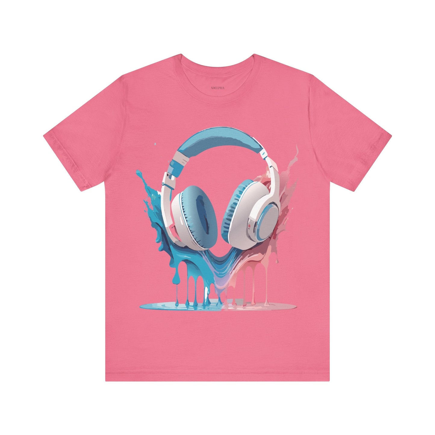 Music Graphic Unisex 100 Cotton Vintage Art with Musical Elements Tee 92