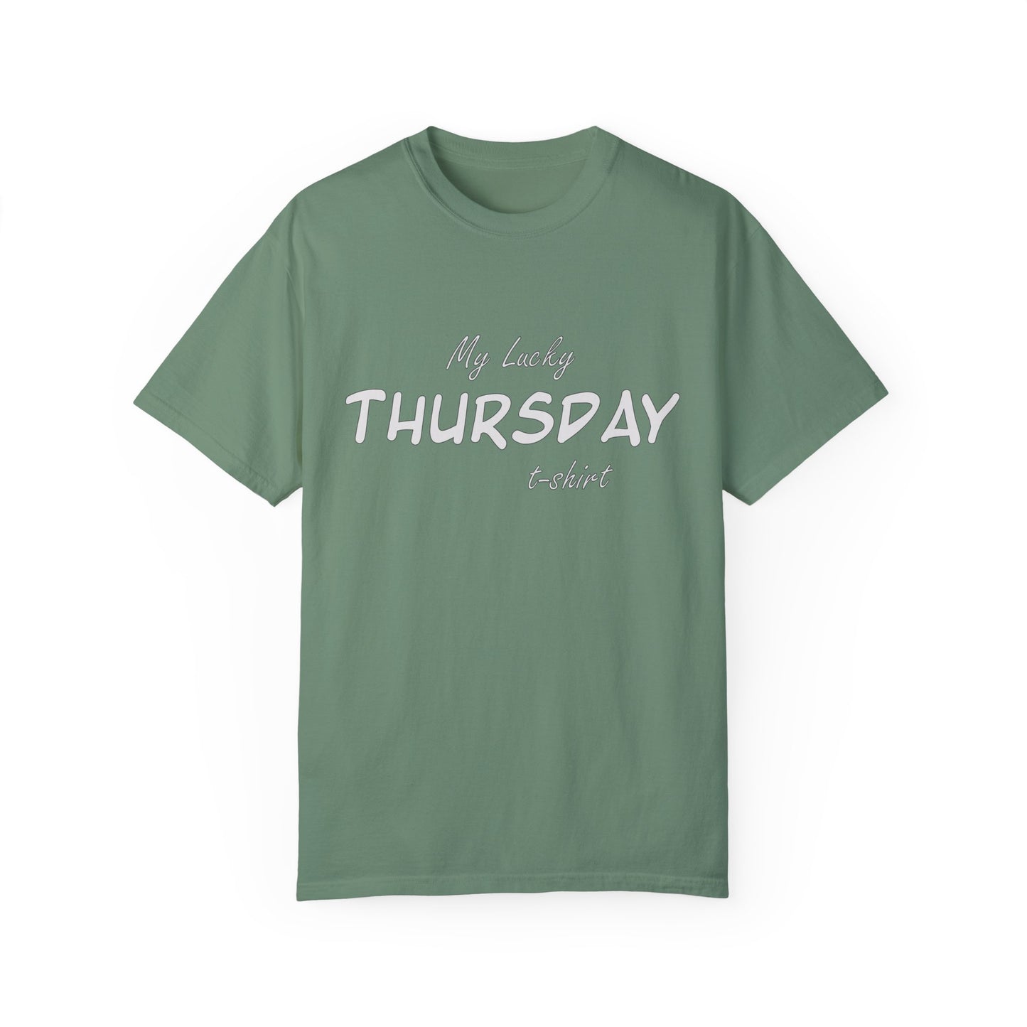 Unisex T-shirt with weekdays design