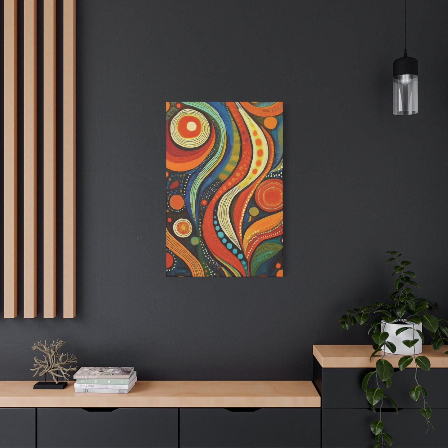 Abstract Oil Painting Print Canvas 20x24,20x30,24x30 24x32,24x36,30x40 32x48,36x48,40x60 Pine-Wood Inner Frame ABS-111