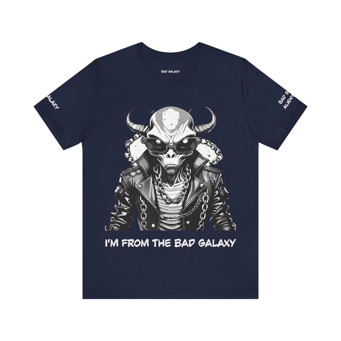 Alien Tee Shirt From Bad Galaxy 100 Cotton Made To Order With Eco Friendly Inks Free Shipping