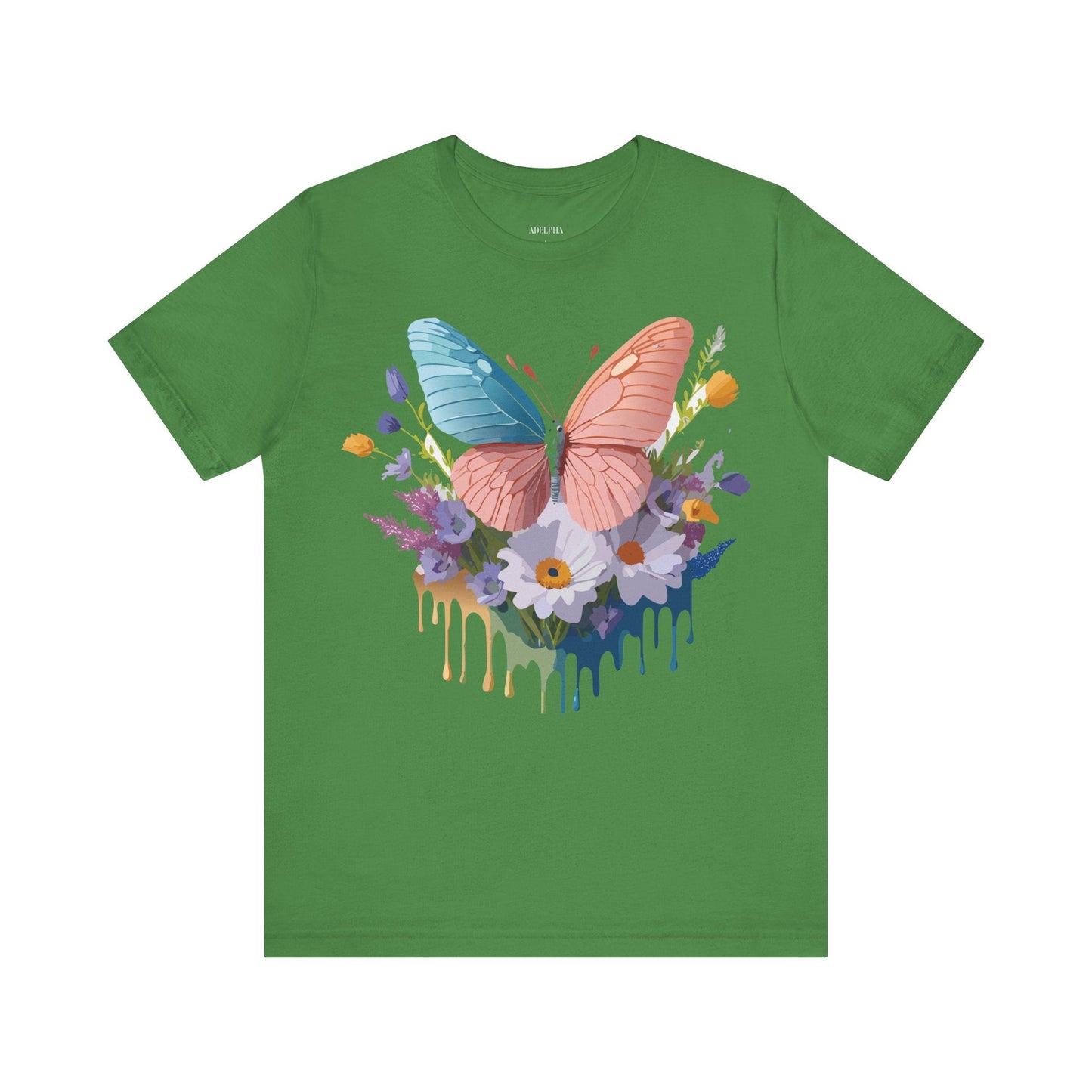 Butterfly Graphic Tee Unisex Adelpha Art Vintage Inspired Short Sleeve Shirt