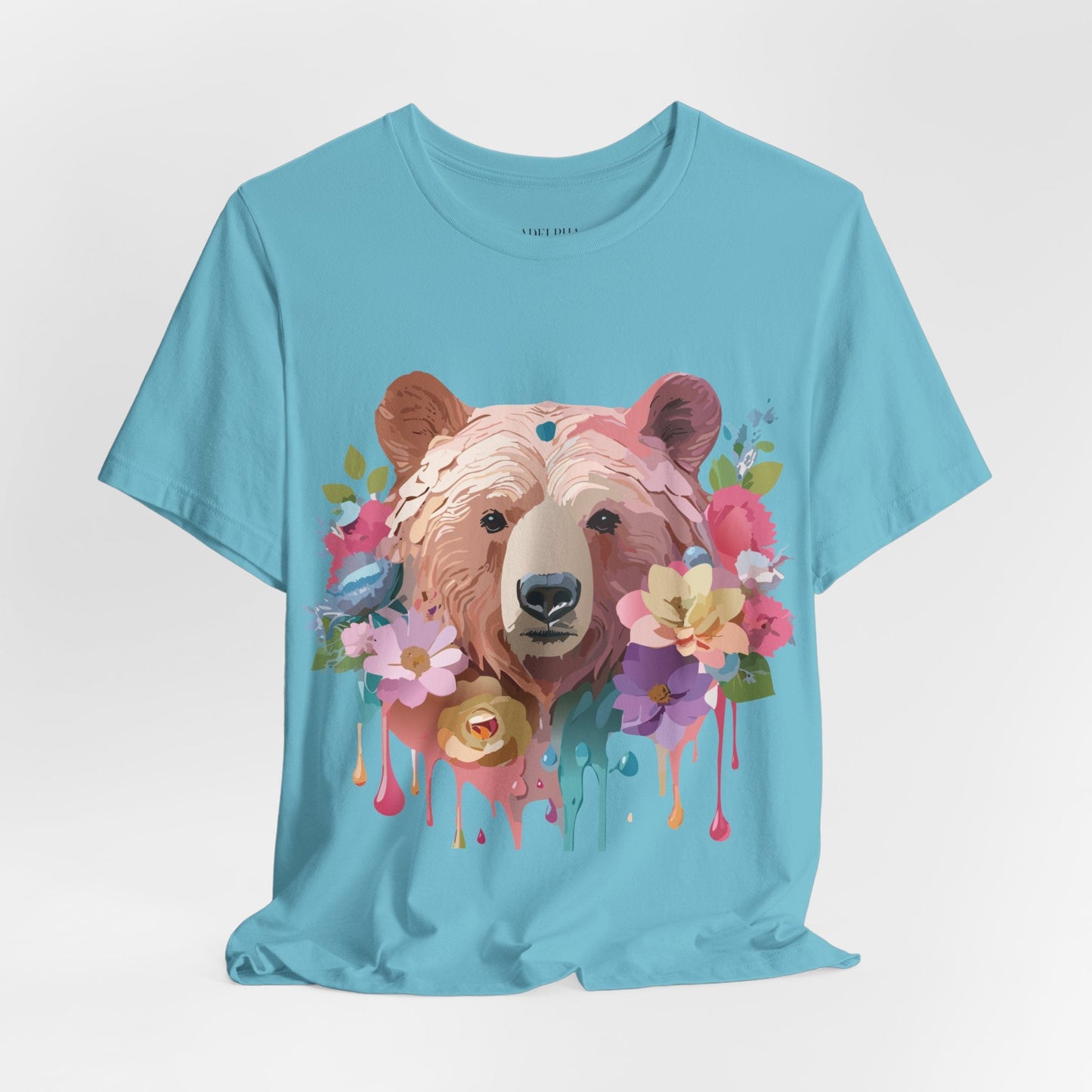 Bear Shirt Graphic Tee Unisex Jersey Short Sleeve Vintage Inspired Adelpha